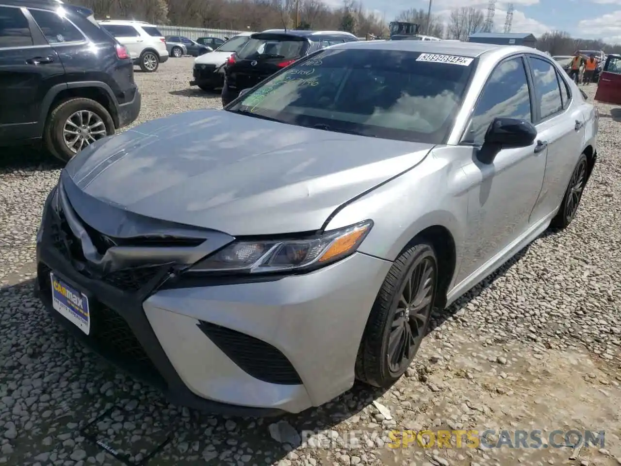 2 Photograph of a damaged car 4T1B11HKXKU267946 TOYOTA CAMRY 2019