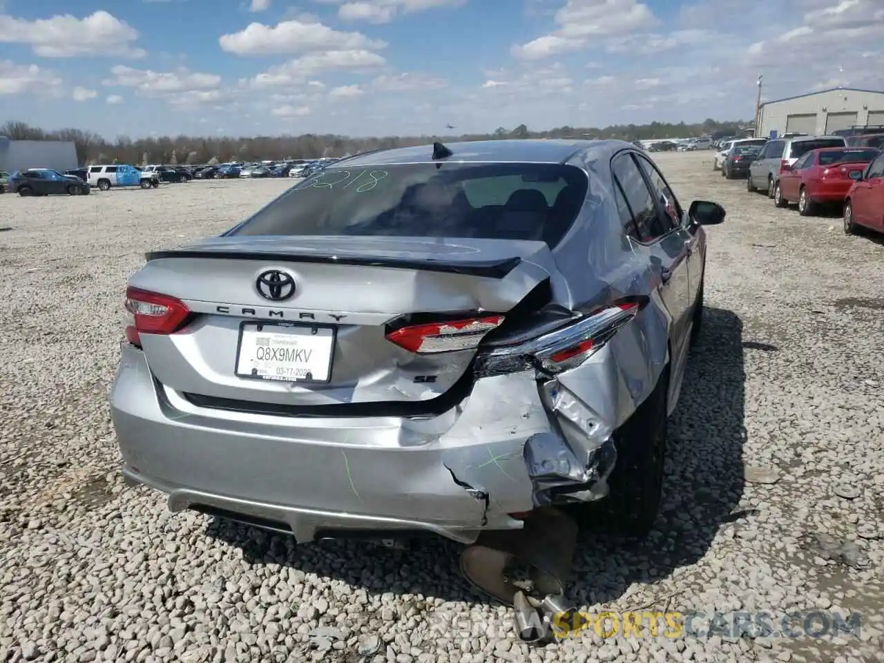 9 Photograph of a damaged car 4T1B11HKXKU267946 TOYOTA CAMRY 2019