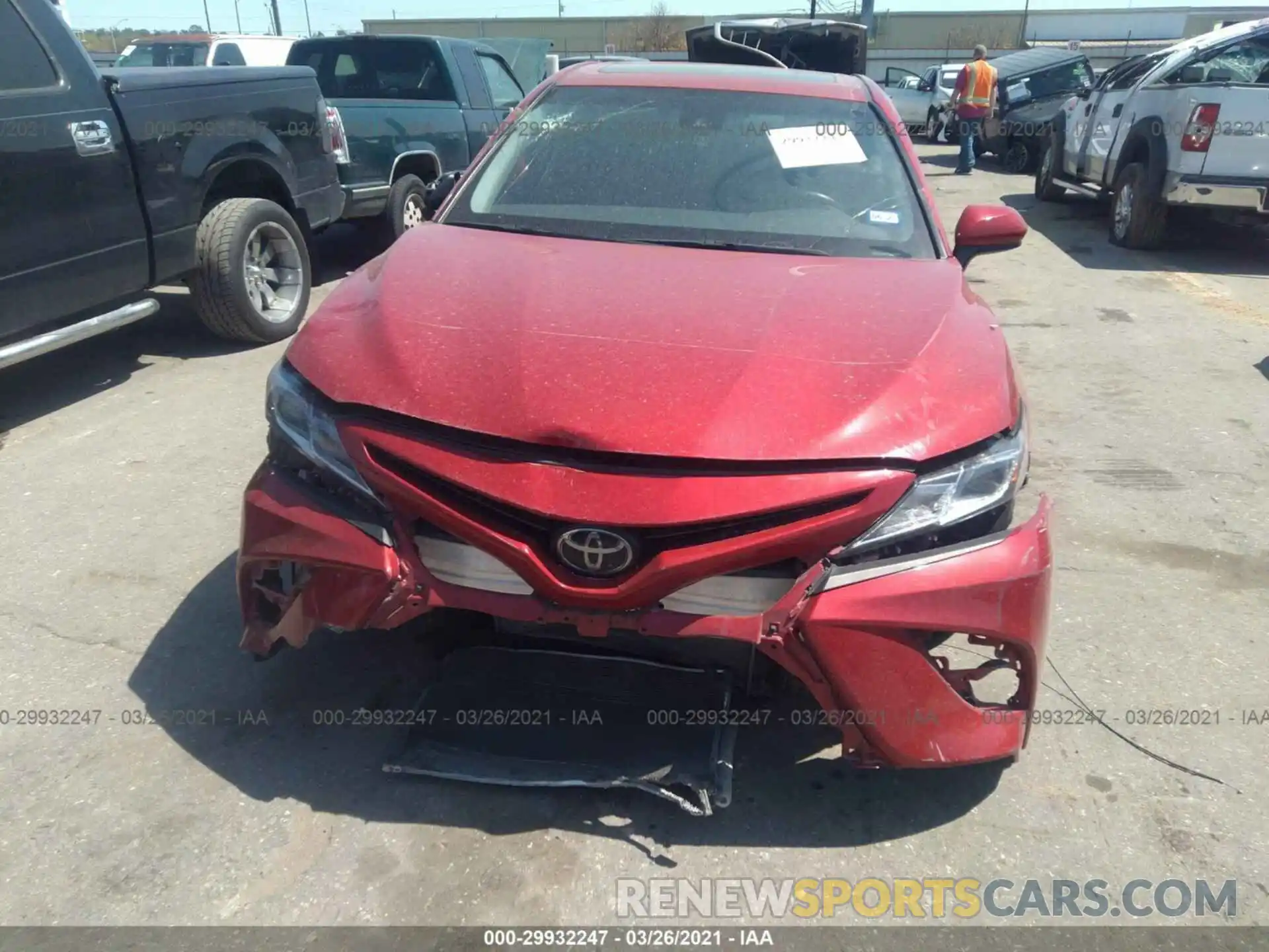 6 Photograph of a damaged car 4T1B11HKXKU267994 TOYOTA CAMRY 2019