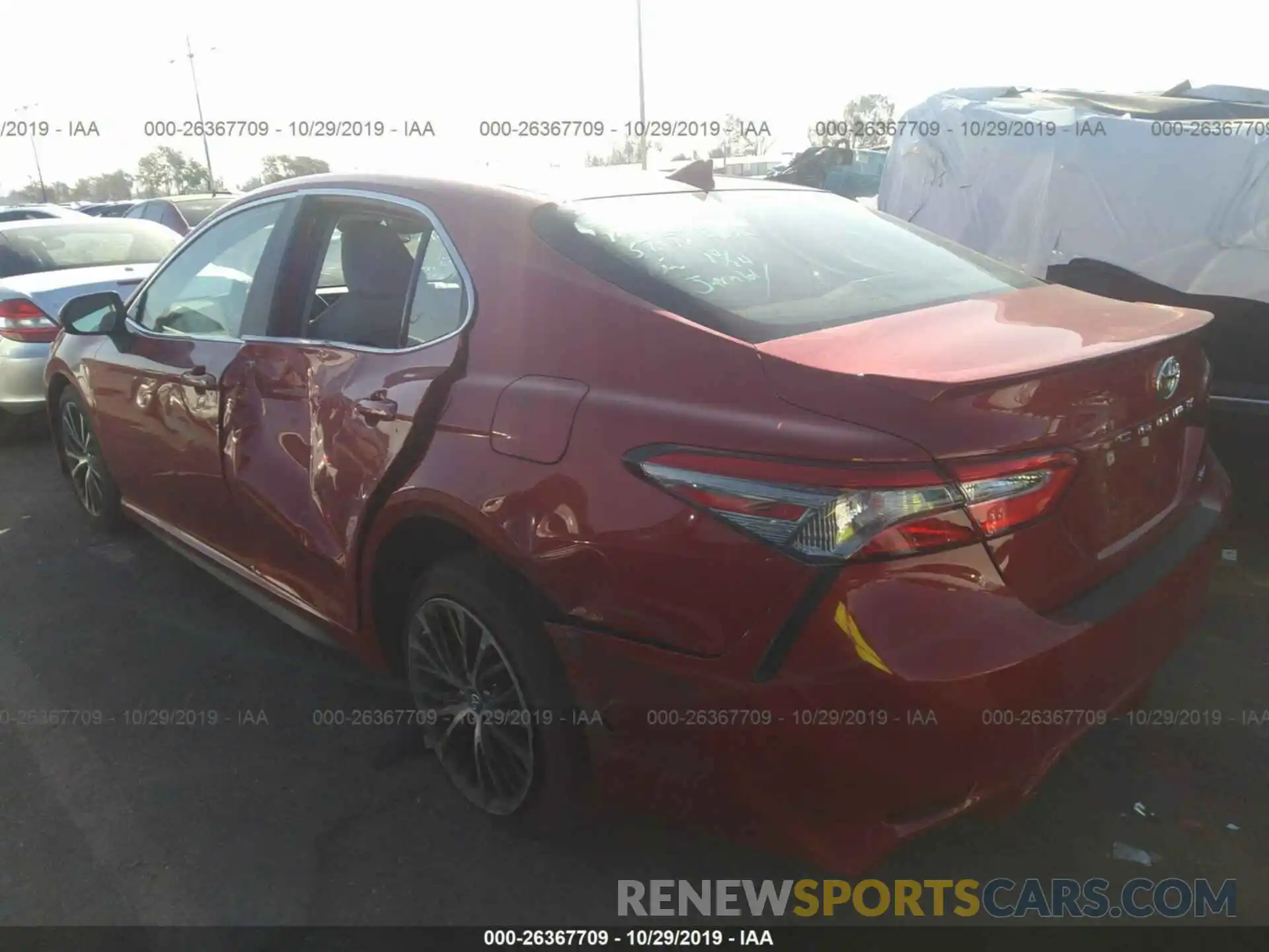 3 Photograph of a damaged car 4T1B11HKXKU268790 TOYOTA CAMRY 2019