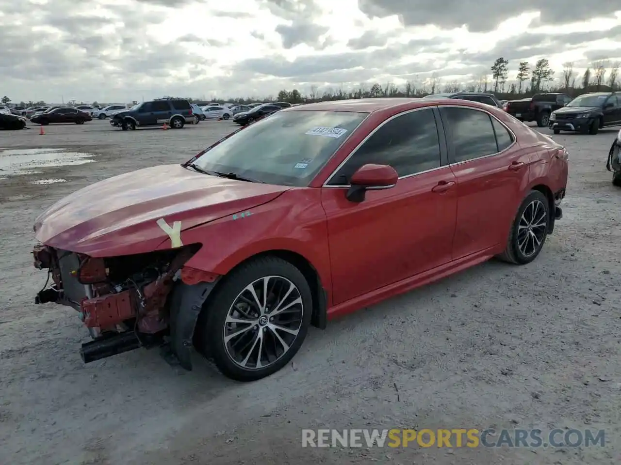 1 Photograph of a damaged car 4T1B11HKXKU269003 TOYOTA CAMRY 2019