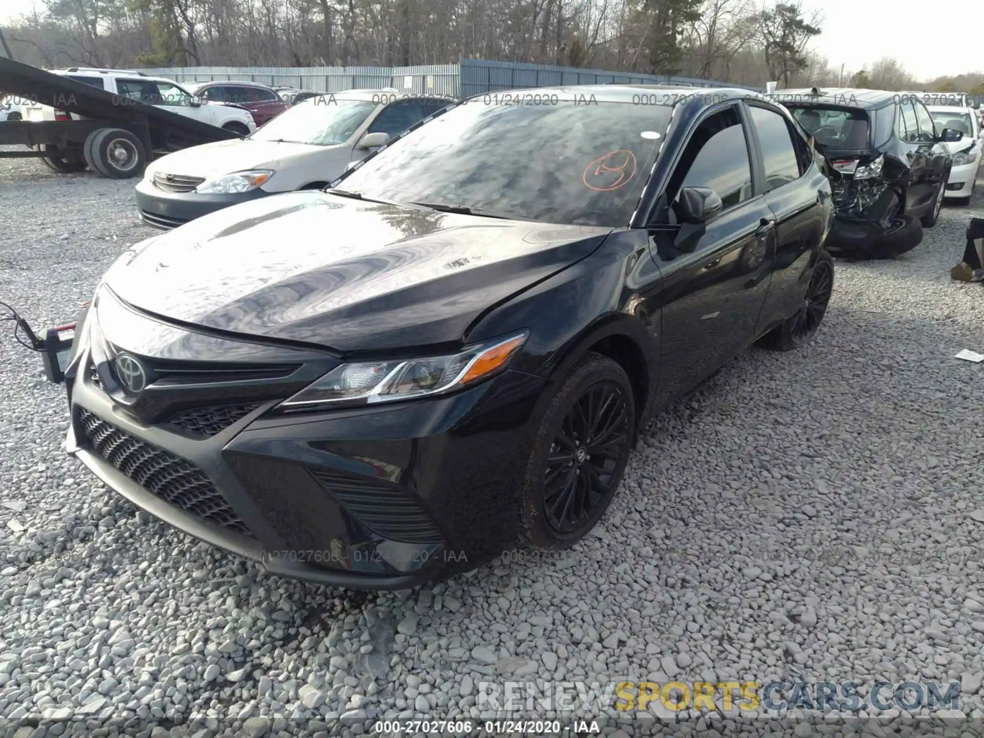 2 Photograph of a damaged car 4T1B11HKXKU270183 TOYOTA CAMRY 2019