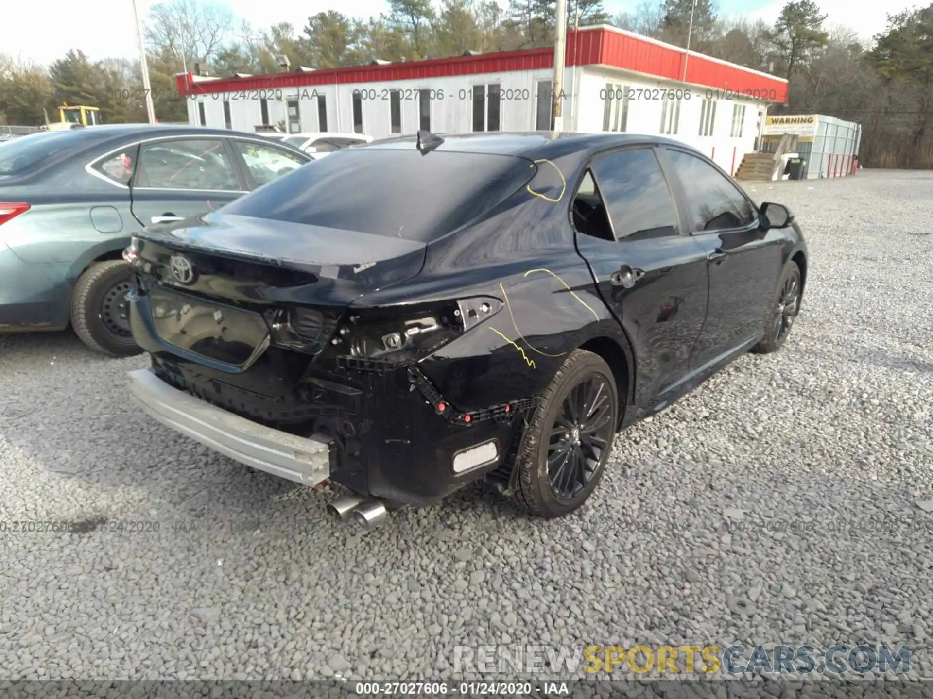 4 Photograph of a damaged car 4T1B11HKXKU270183 TOYOTA CAMRY 2019