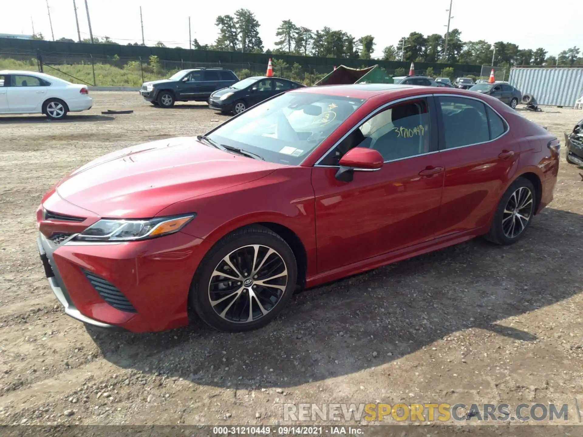 2 Photograph of a damaged car 4T1B11HKXKU271706 TOYOTA CAMRY 2019