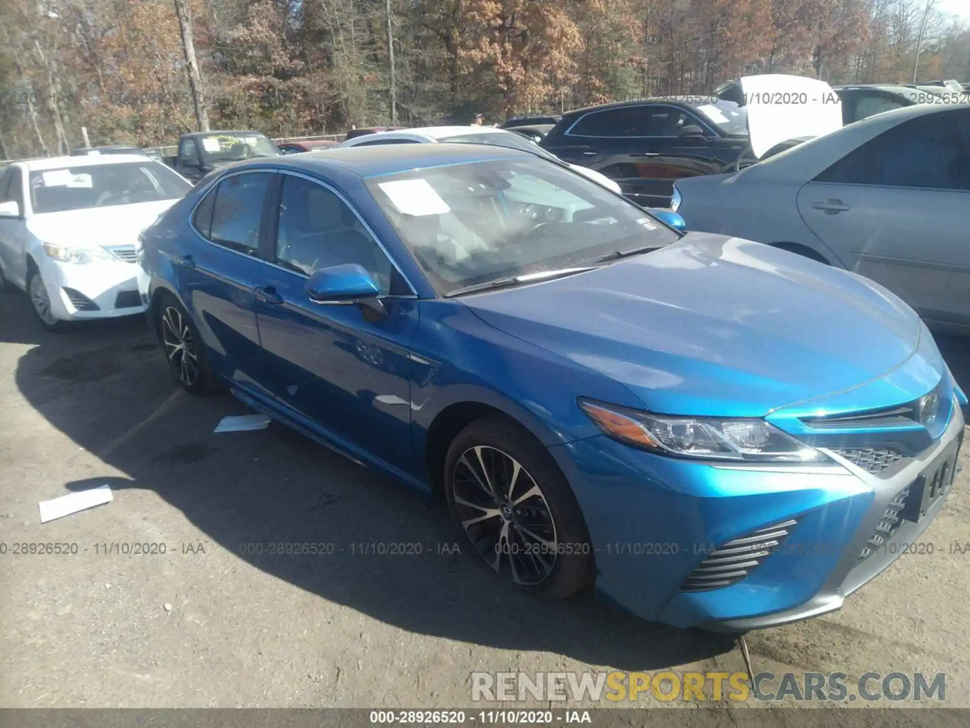 1 Photograph of a damaged car 4T1B11HKXKU271754 TOYOTA CAMRY 2019