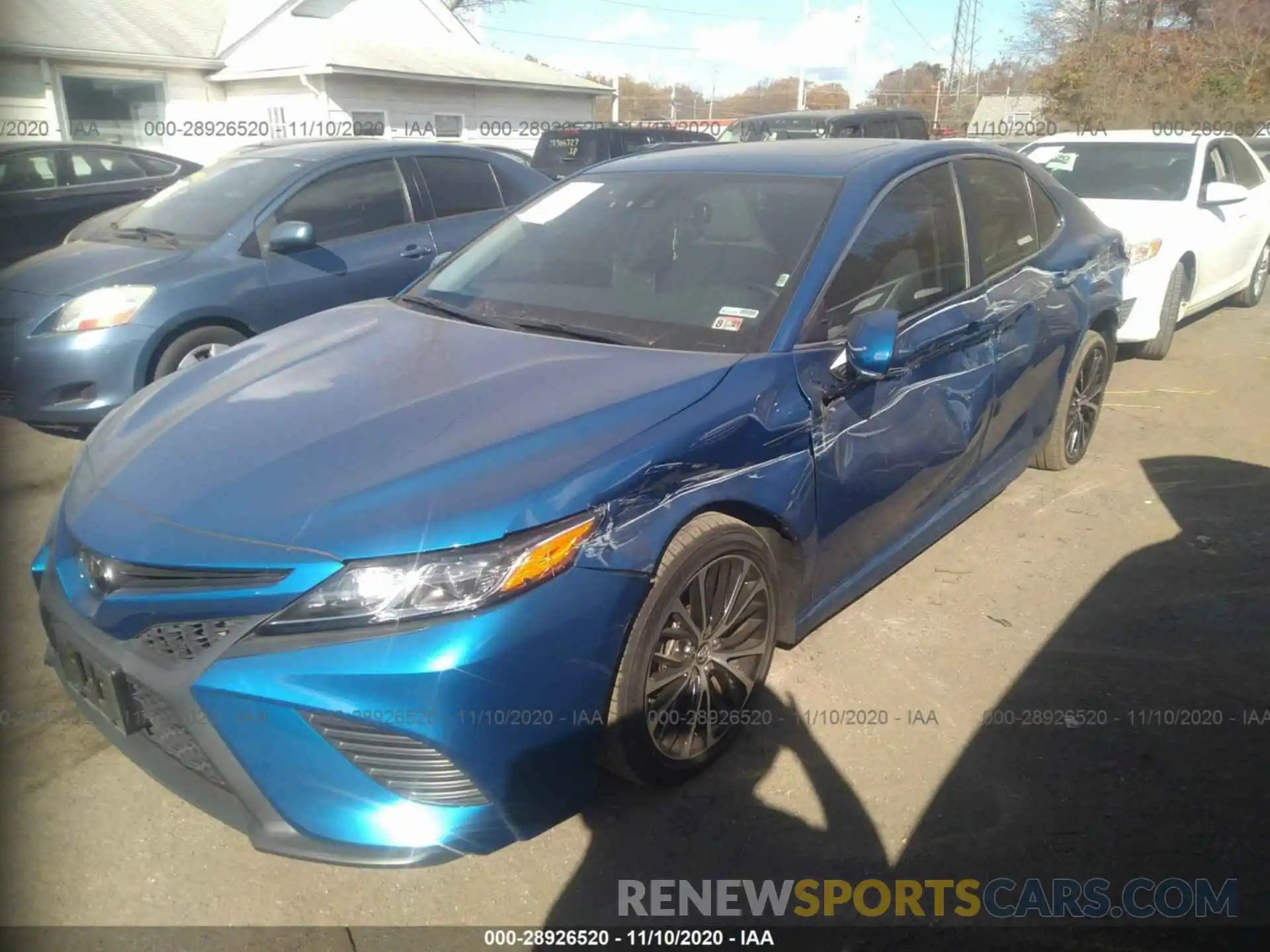 2 Photograph of a damaged car 4T1B11HKXKU271754 TOYOTA CAMRY 2019