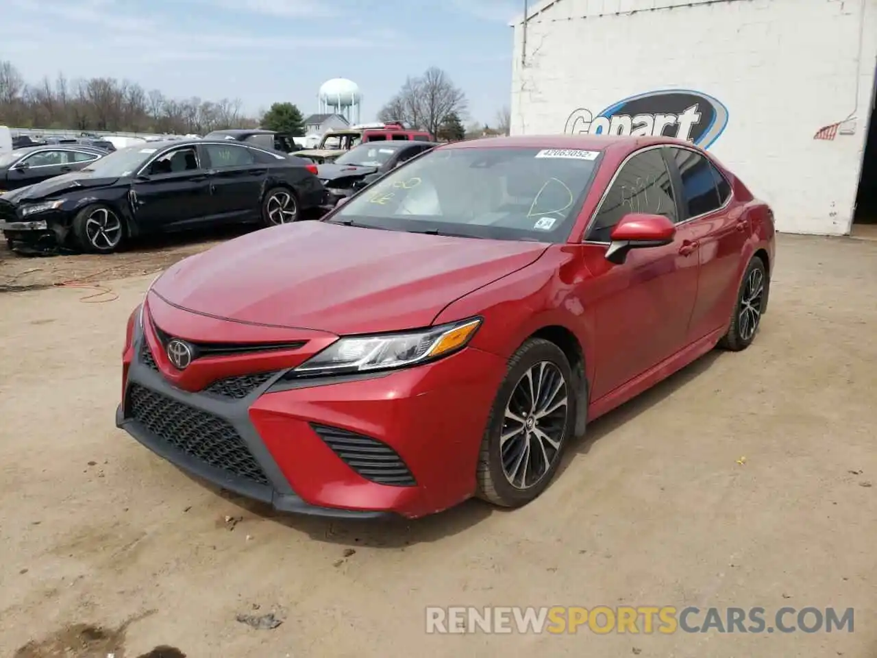 2 Photograph of a damaged car 4T1B11HKXKU274511 TOYOTA CAMRY 2019