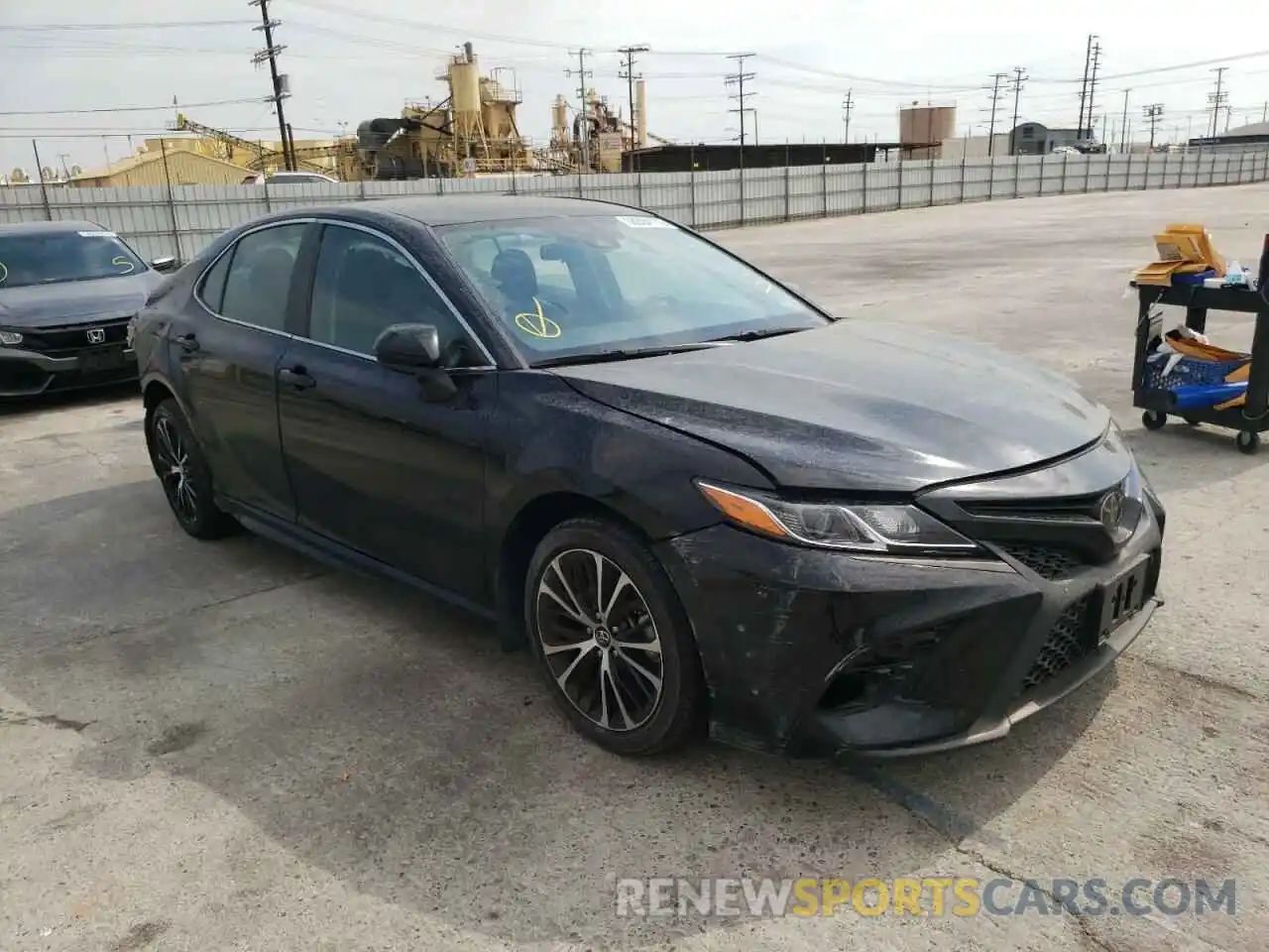 1 Photograph of a damaged car 4T1B11HKXKU277215 TOYOTA CAMRY 2019