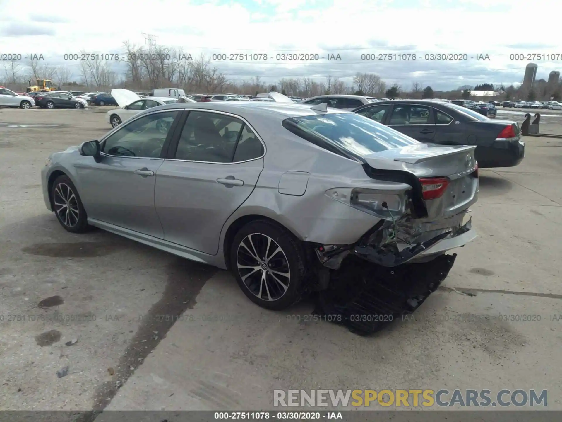 3 Photograph of a damaged car 4T1B11HKXKU277912 TOYOTA CAMRY 2019