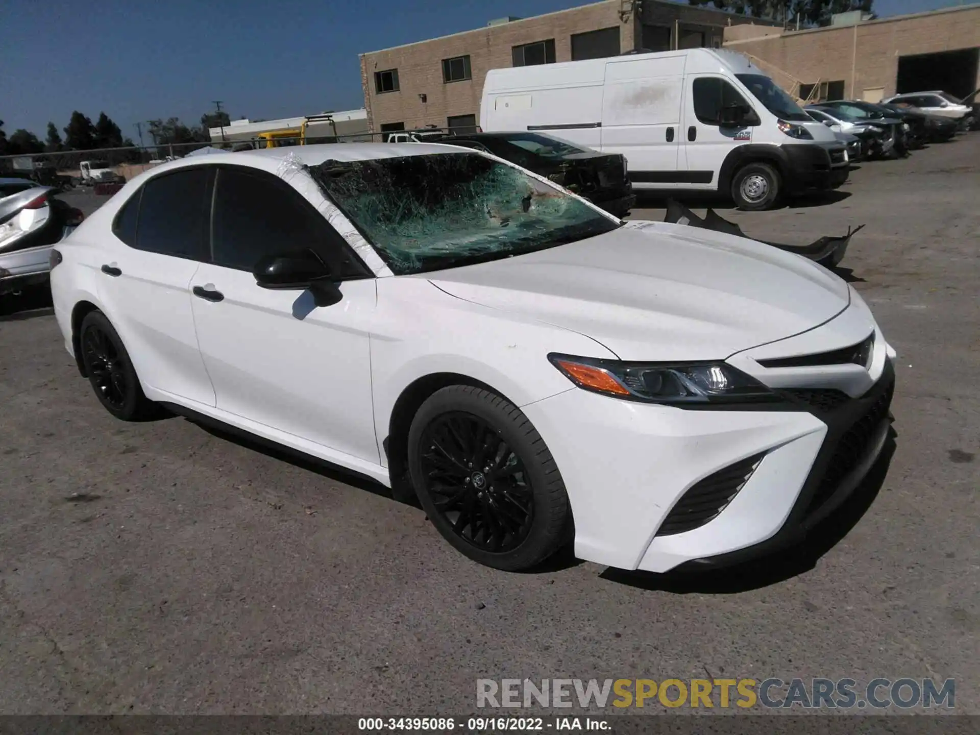 1 Photograph of a damaged car 4T1B11HKXKU279465 TOYOTA CAMRY 2019