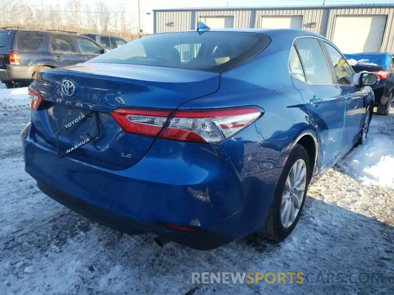 4 Photograph of a damaged car 4T1B11HKXKU281281 TOYOTA CAMRY 2019