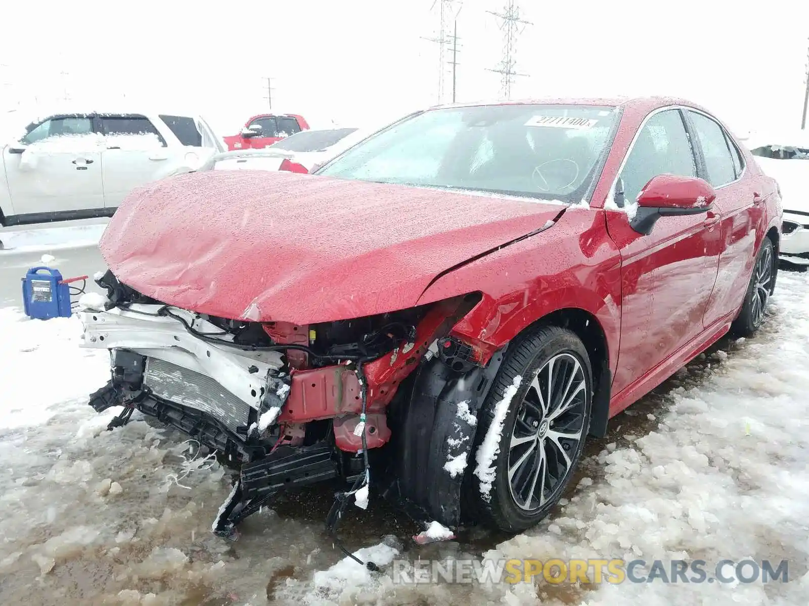 2 Photograph of a damaged car 4T1B11HKXKU289140 TOYOTA CAMRY 2019