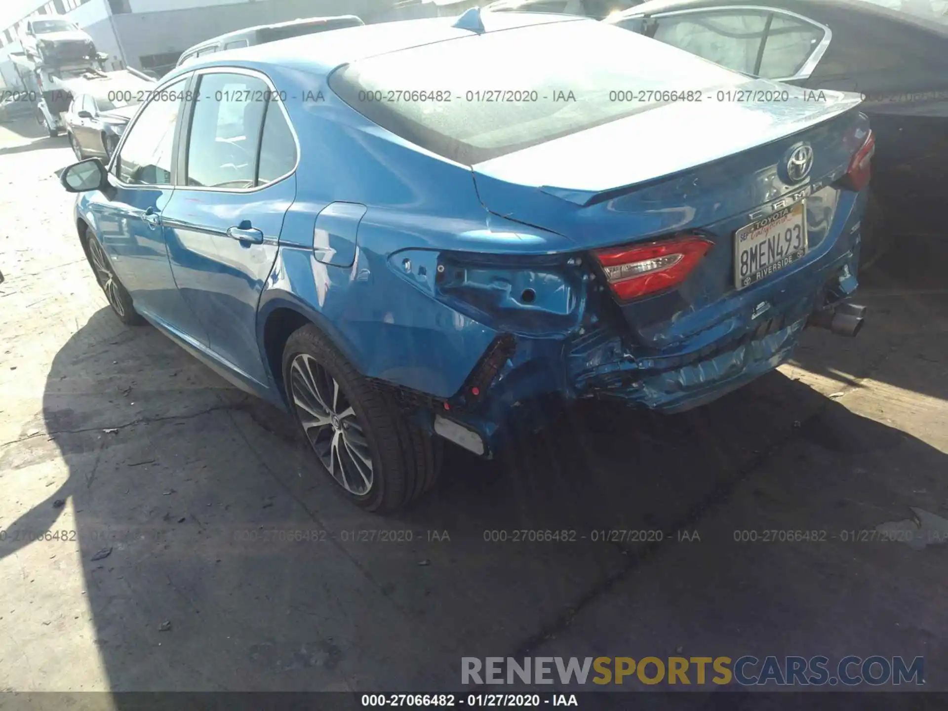 3 Photograph of a damaged car 4T1B11HKXKU289686 TOYOTA CAMRY 2019