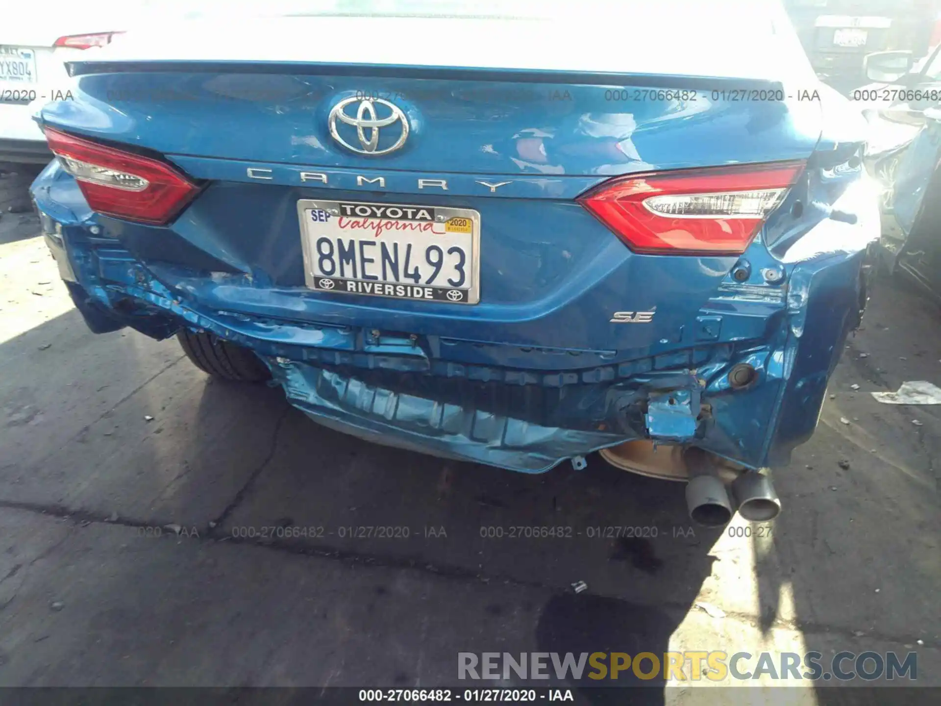 6 Photograph of a damaged car 4T1B11HKXKU289686 TOYOTA CAMRY 2019