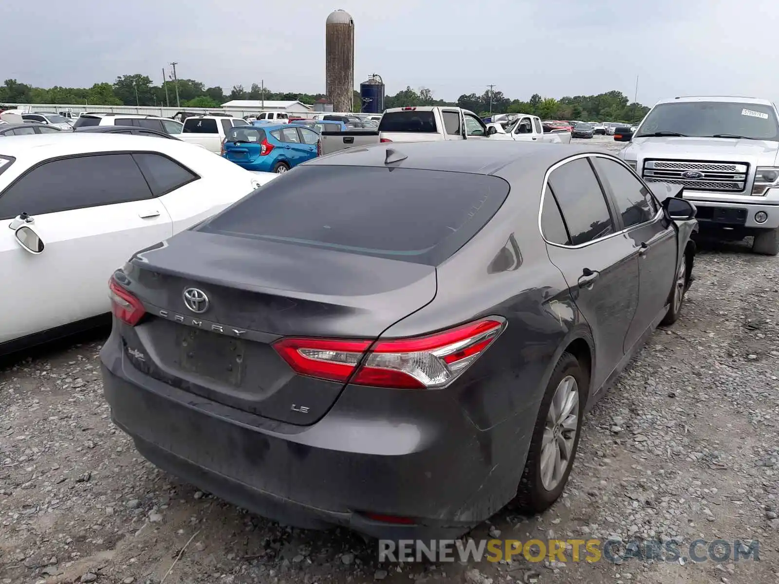 4 Фотография поврежденного автомобиля 4T1B11HKXKU290529 TOYOTA CAMRY 2019