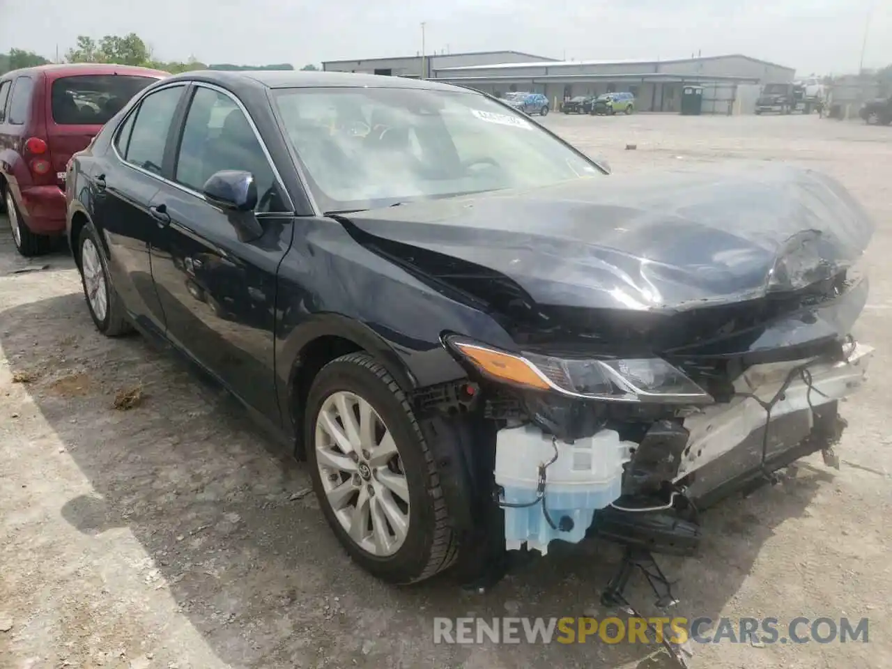 1 Photograph of a damaged car 4T1B11HKXKU291230 TOYOTA CAMRY 2019