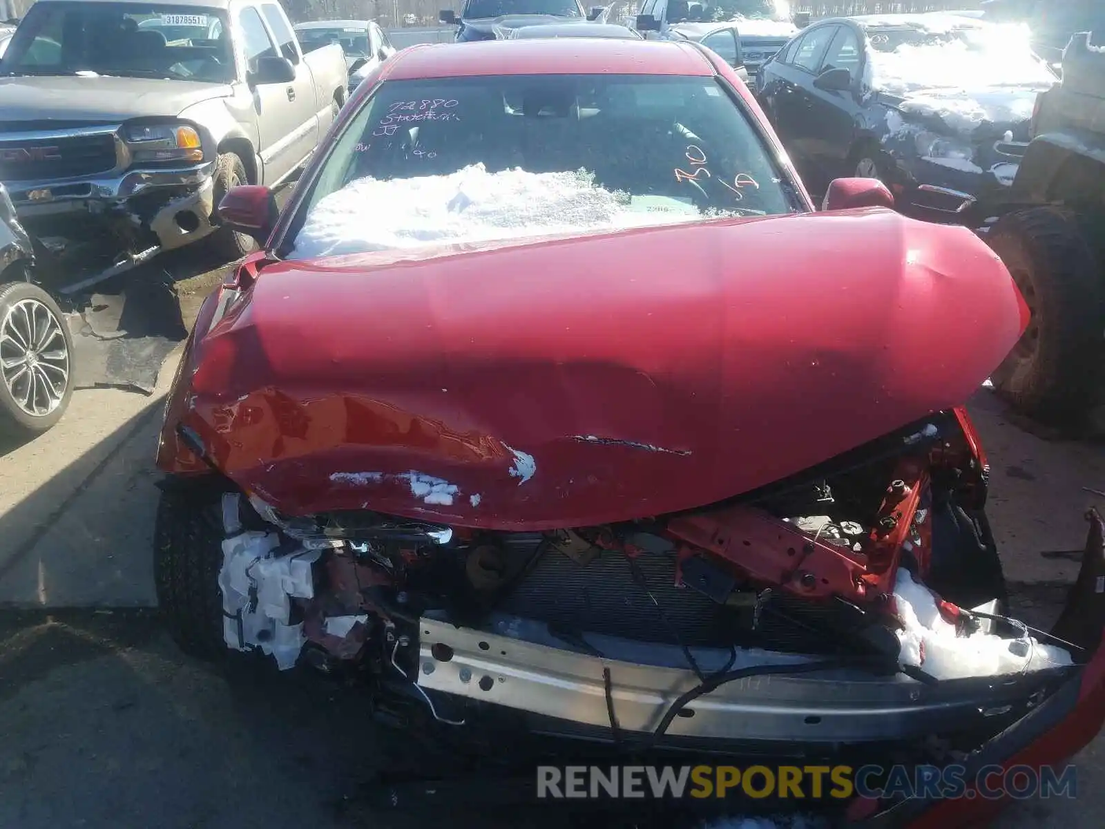 7 Photograph of a damaged car 4T1B11HKXKU294273 TOYOTA CAMRY 2019