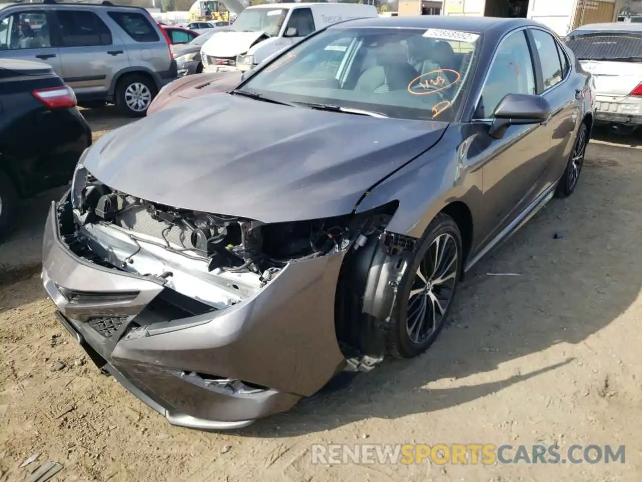 2 Photograph of a damaged car 4T1B11HKXKU294404 TOYOTA CAMRY 2019