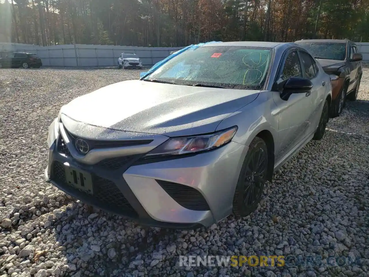 2 Photograph of a damaged car 4T1B11HKXKU294998 TOYOTA CAMRY 2019