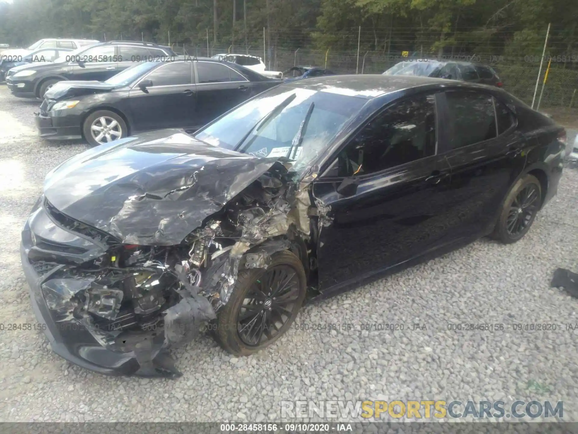 2 Photograph of a damaged car 4T1B11HKXKU298937 TOYOTA CAMRY 2019