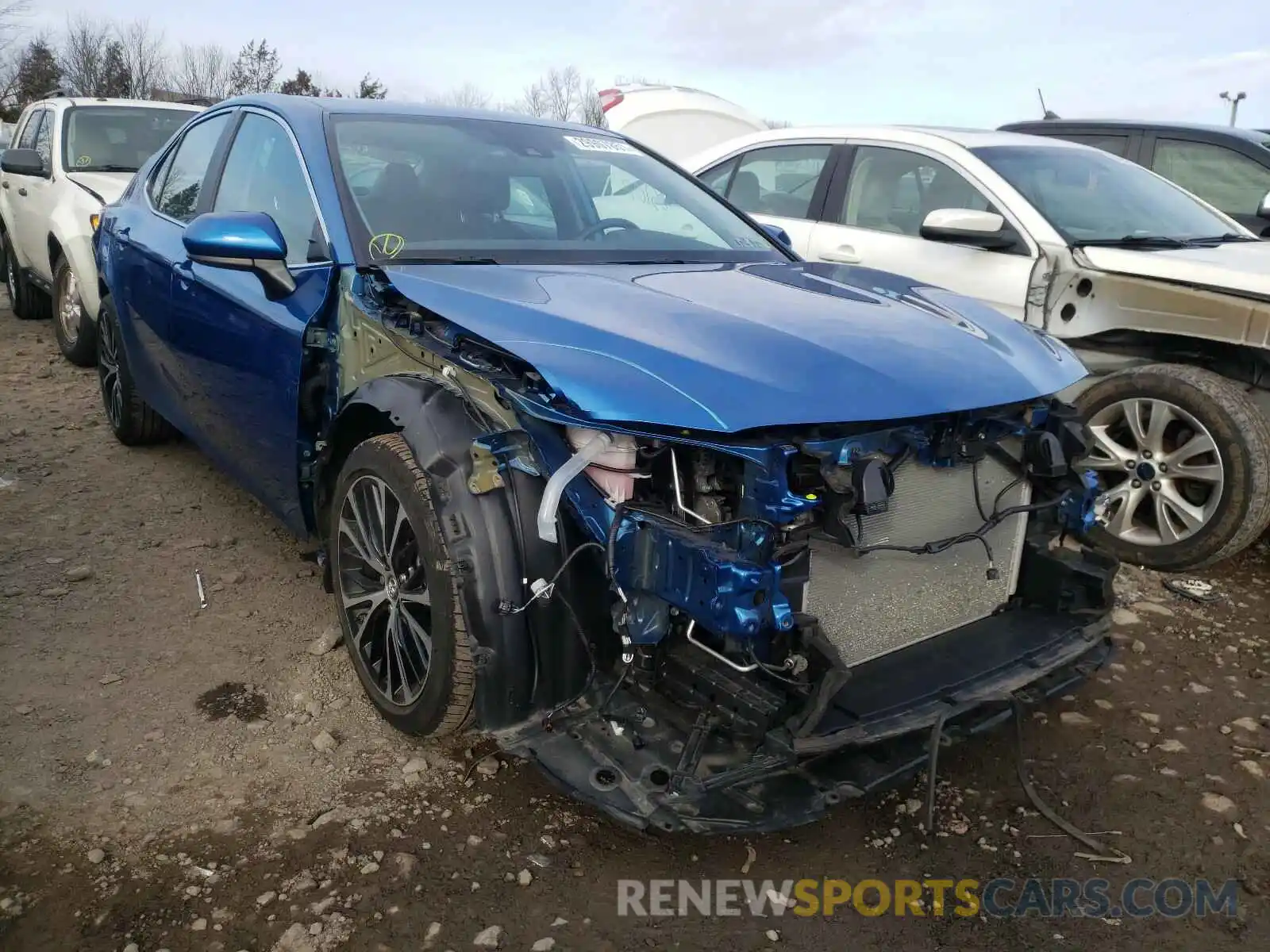 1 Photograph of a damaged car 4T1B11HKXKU299778 TOYOTA CAMRY 2019