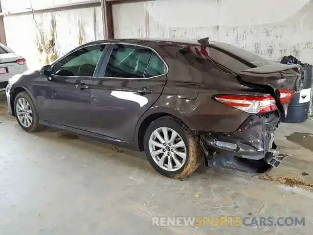 3 Photograph of a damaged car 4T1B11HKXKU678991 TOYOTA CAMRY 2019