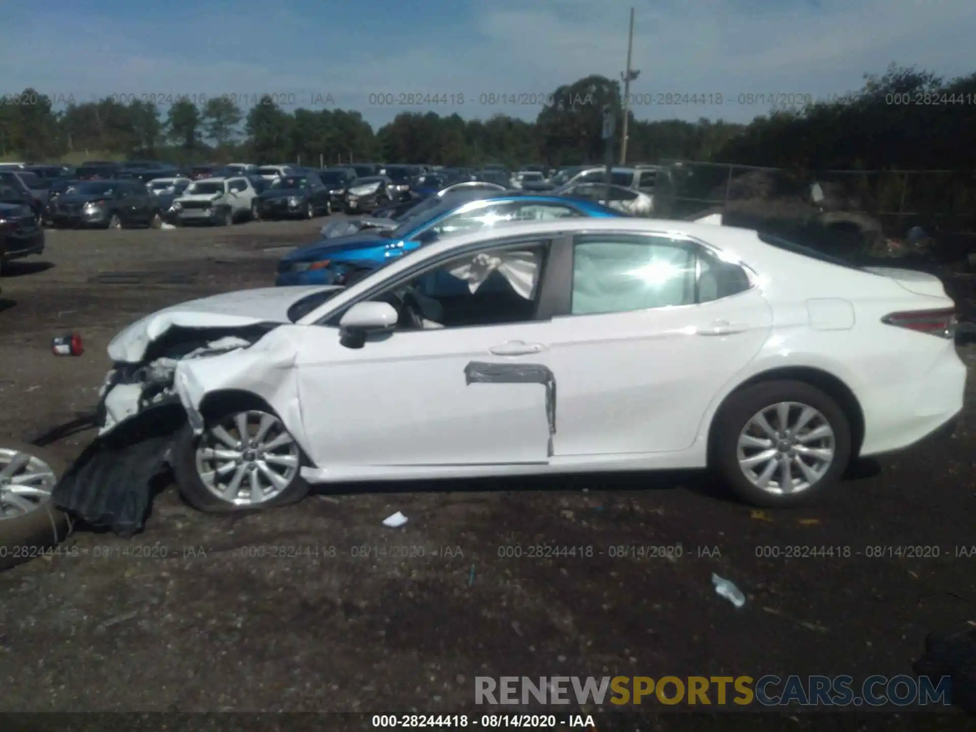 6 Photograph of a damaged car 4T1B11HKXKU680840 TOYOTA CAMRY 2019