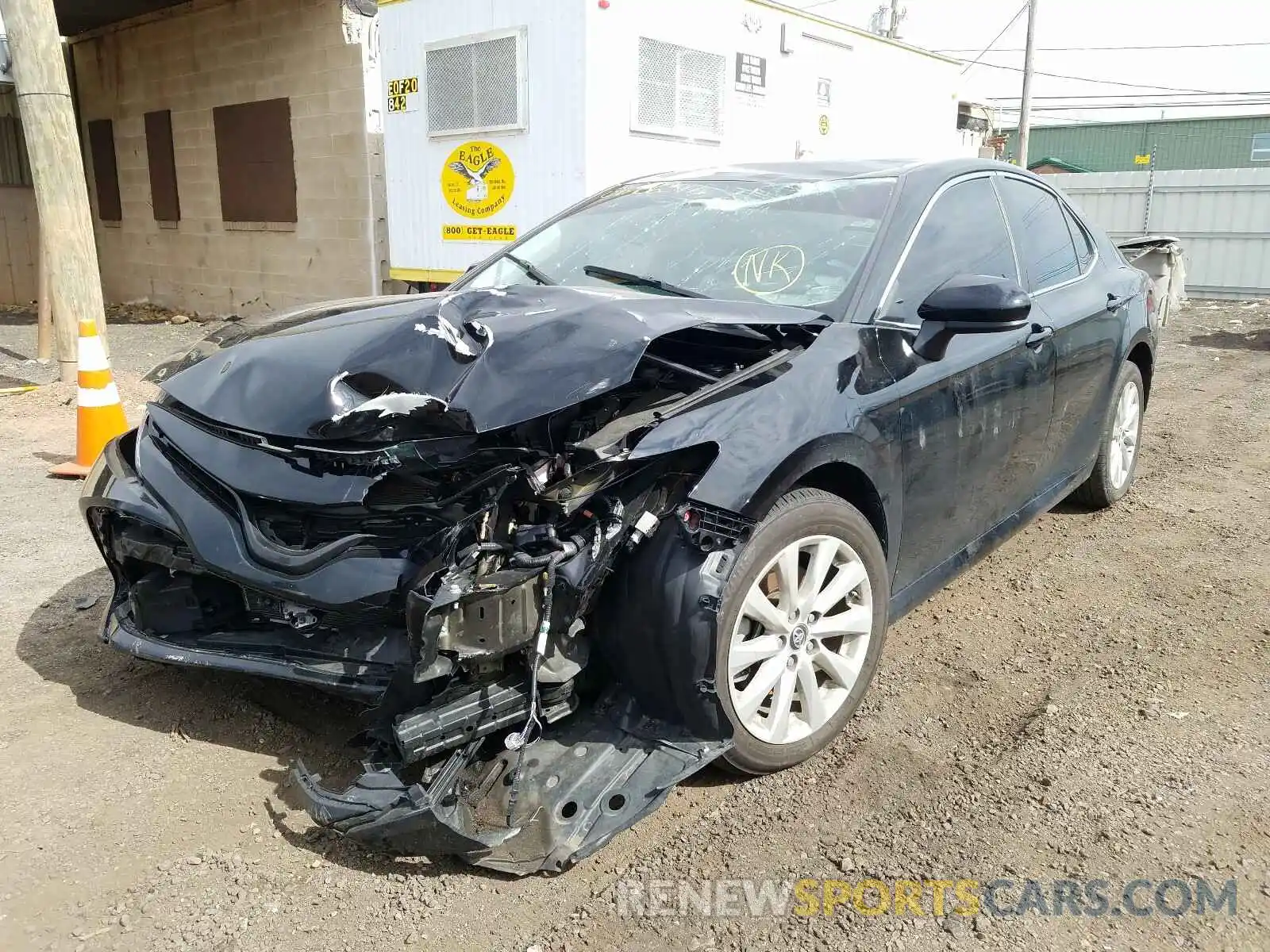 2 Photograph of a damaged car 4T1B11HKXKU683124 TOYOTA CAMRY 2019