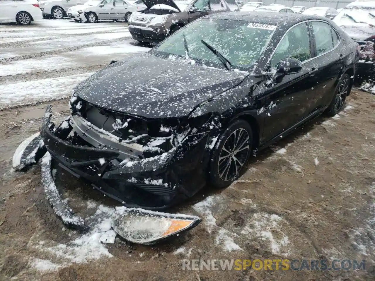 2 Photograph of a damaged car 4T1B11HKXKU685469 TOYOTA CAMRY 2019