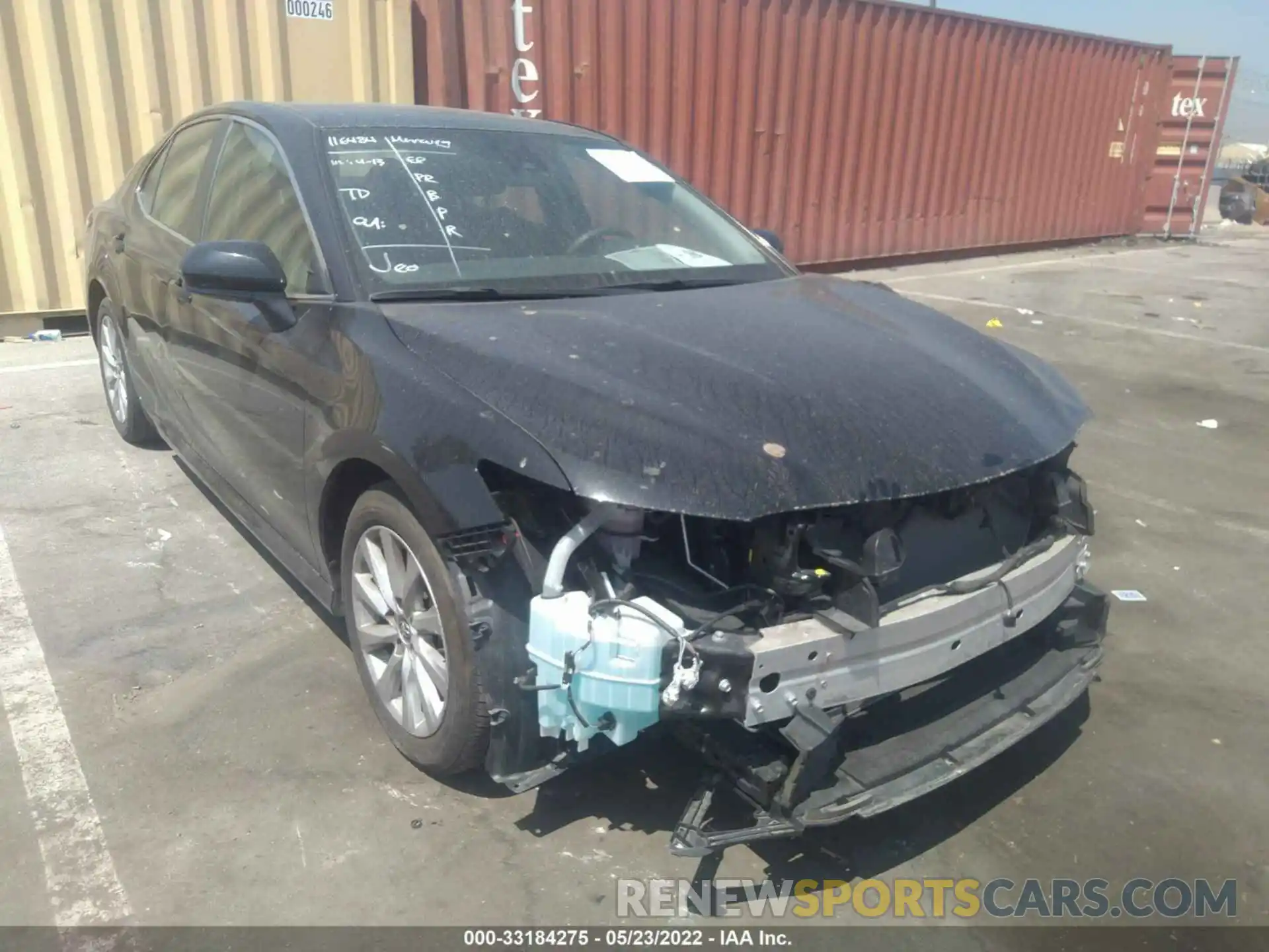 1 Photograph of a damaged car 4T1B11HKXKU689036 TOYOTA CAMRY 2019