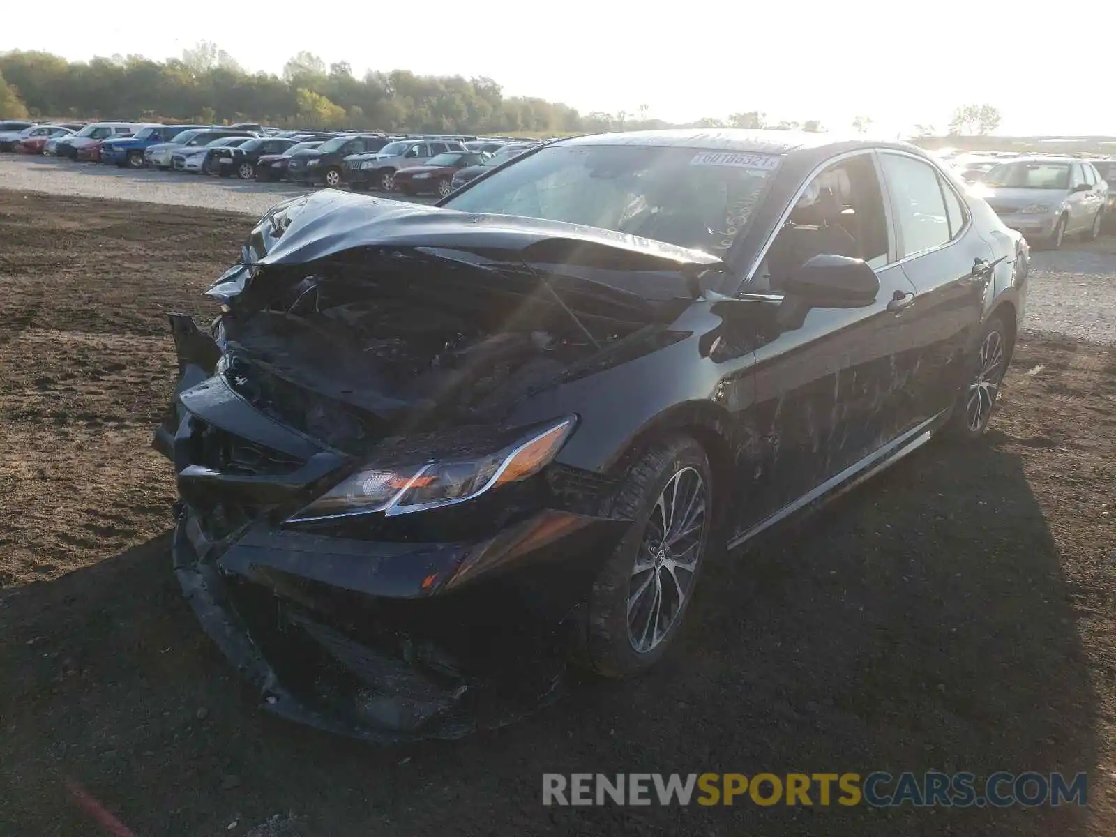 2 Photograph of a damaged car 4T1B11HKXKU689330 TOYOTA CAMRY 2019