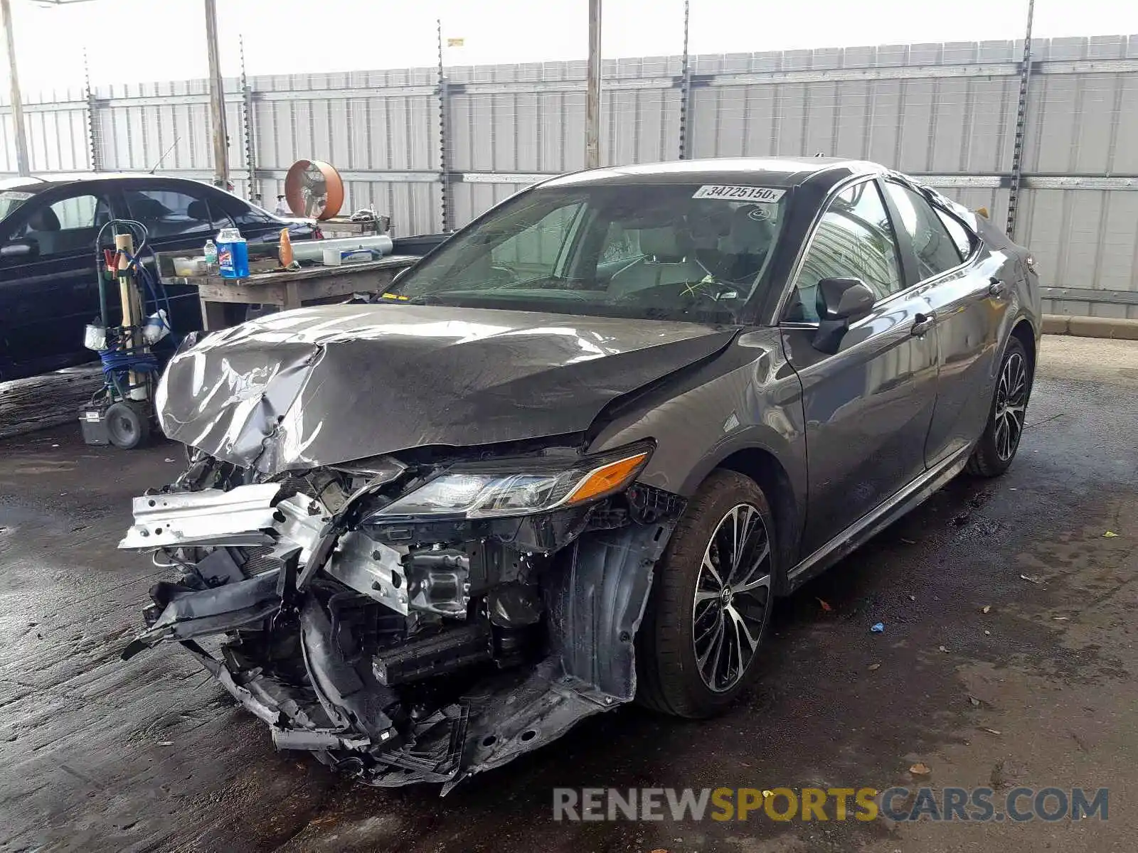 2 Photograph of a damaged car 4T1B11HKXKU690588 TOYOTA CAMRY 2019