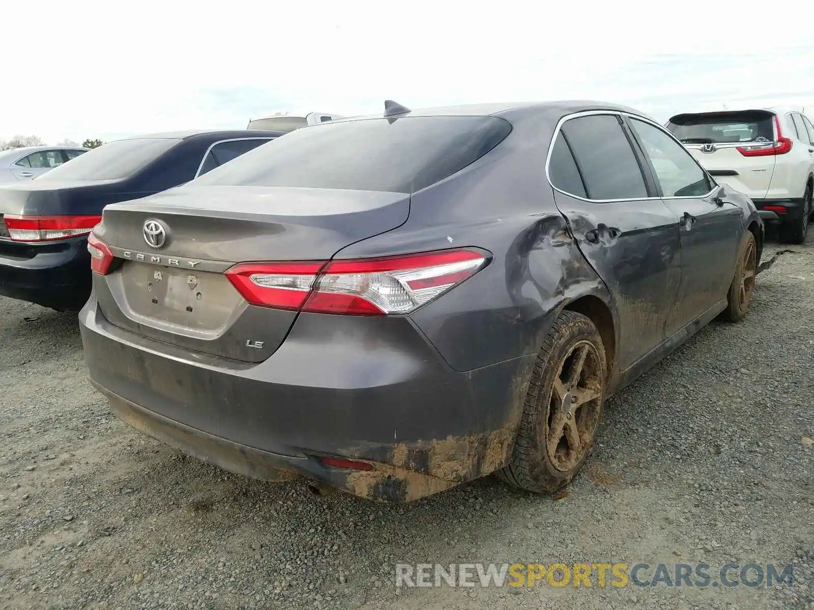 4 Фотография поврежденного автомобиля 4T1B11HKXKU691160 TOYOTA CAMRY 2019