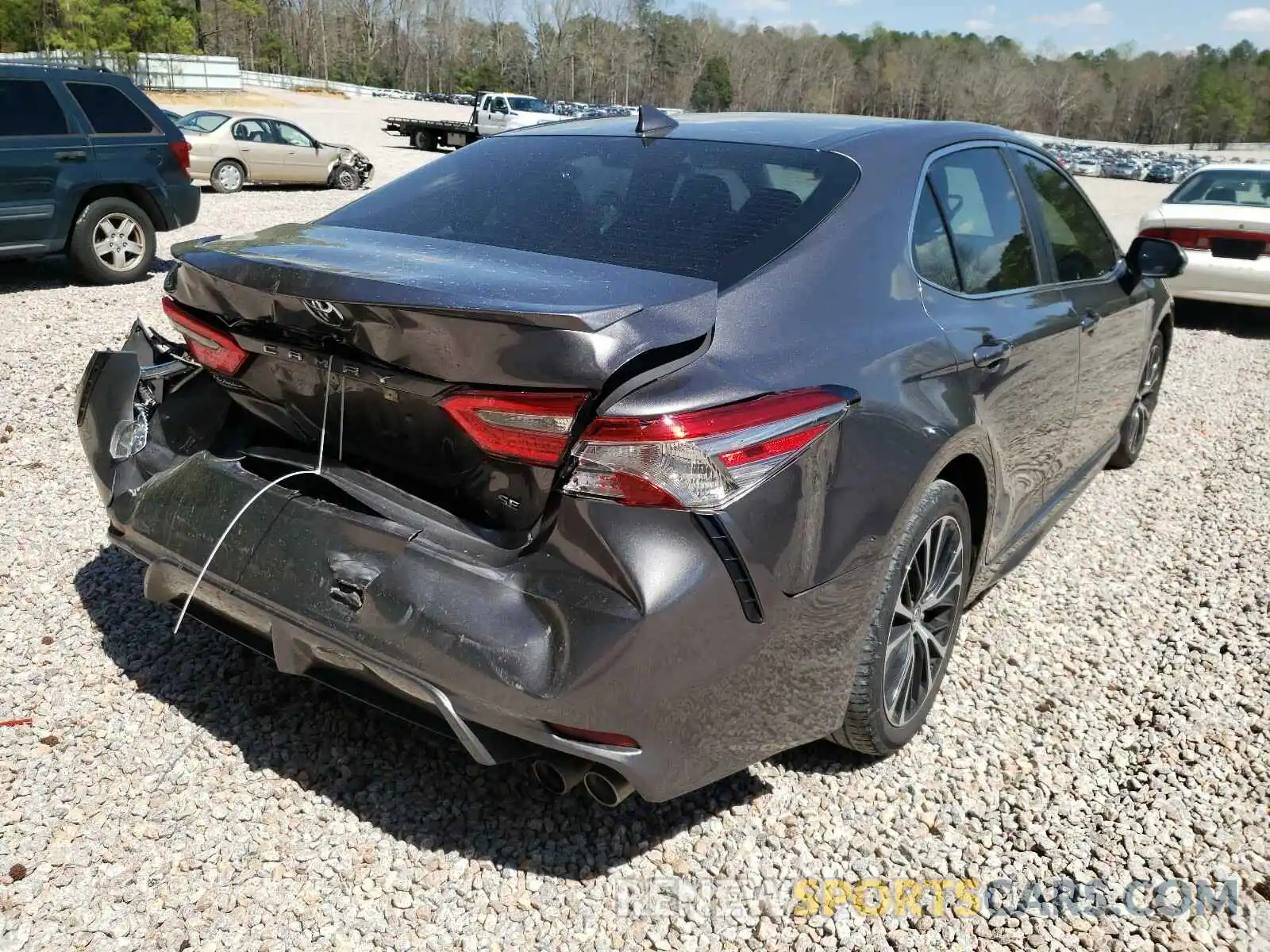 4 Photograph of a damaged car 4T1B11HKXKU691434 TOYOTA CAMRY 2019