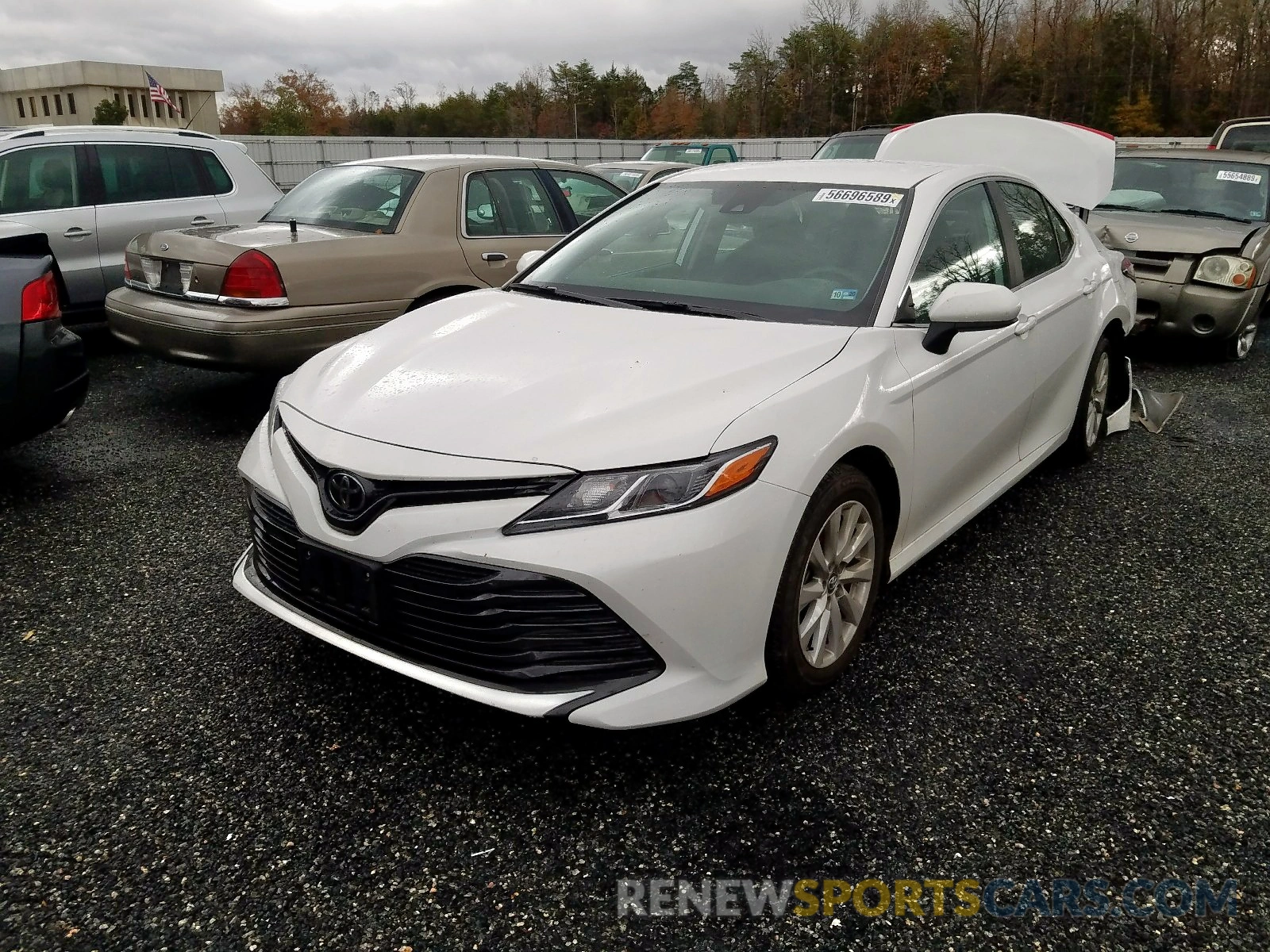 2 Photograph of a damaged car 4T1B11HKXKU691532 TOYOTA CAMRY 2019