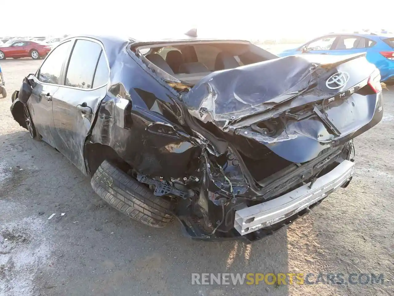 3 Photograph of a damaged car 4T1B11HKXKU697007 TOYOTA CAMRY 2019