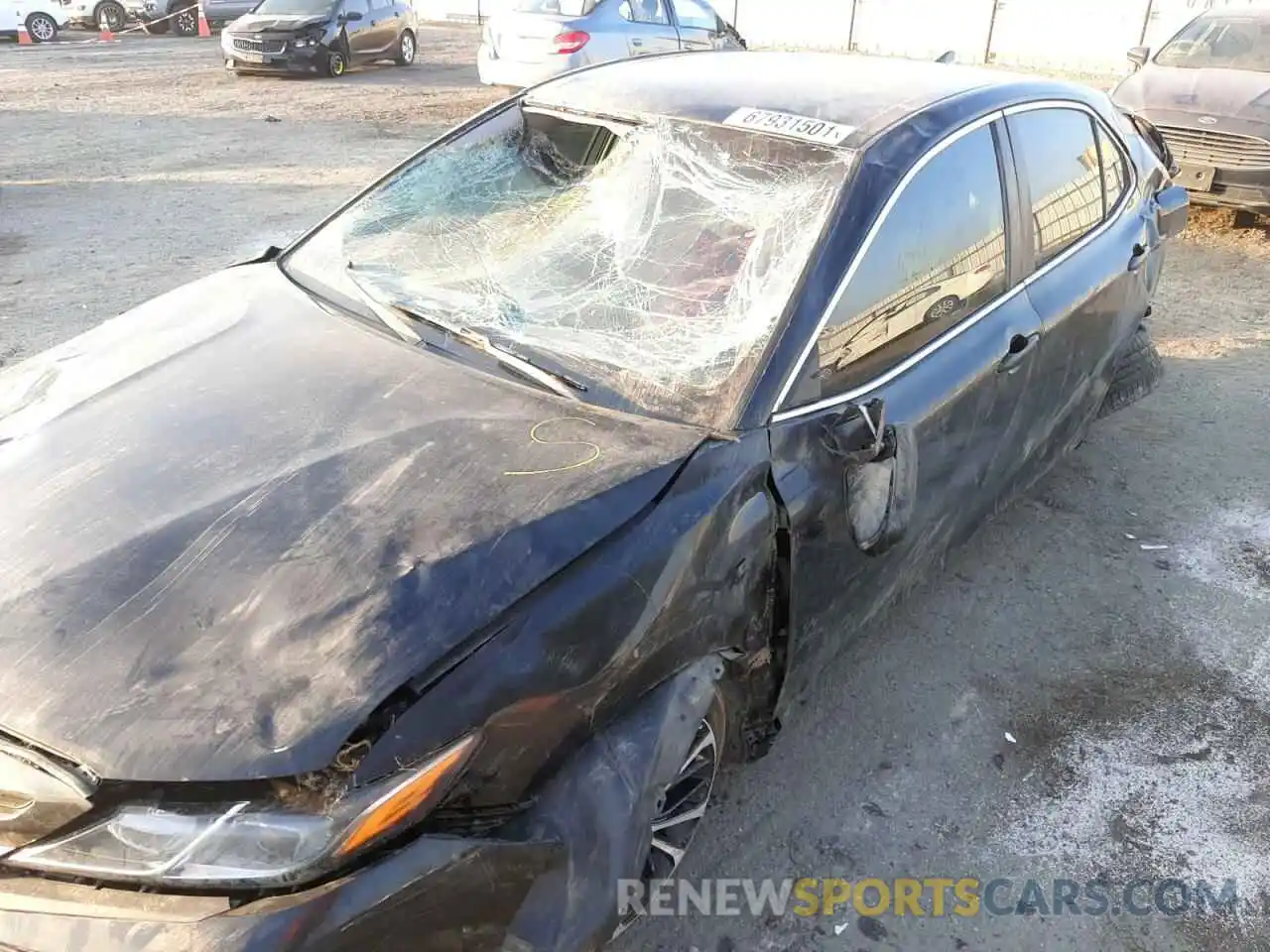 9 Photograph of a damaged car 4T1B11HKXKU697007 TOYOTA CAMRY 2019