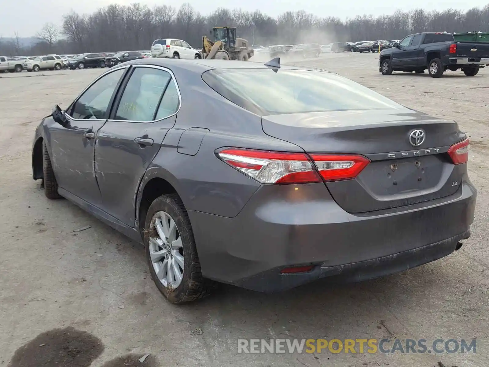 3 Photograph of a damaged car 4T1B11HKXKU698786 TOYOTA CAMRY 2019