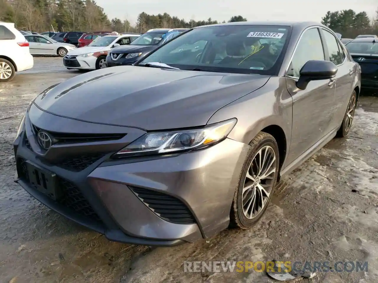 2 Photograph of a damaged car 4T1B11HKXKU701038 TOYOTA CAMRY 2019