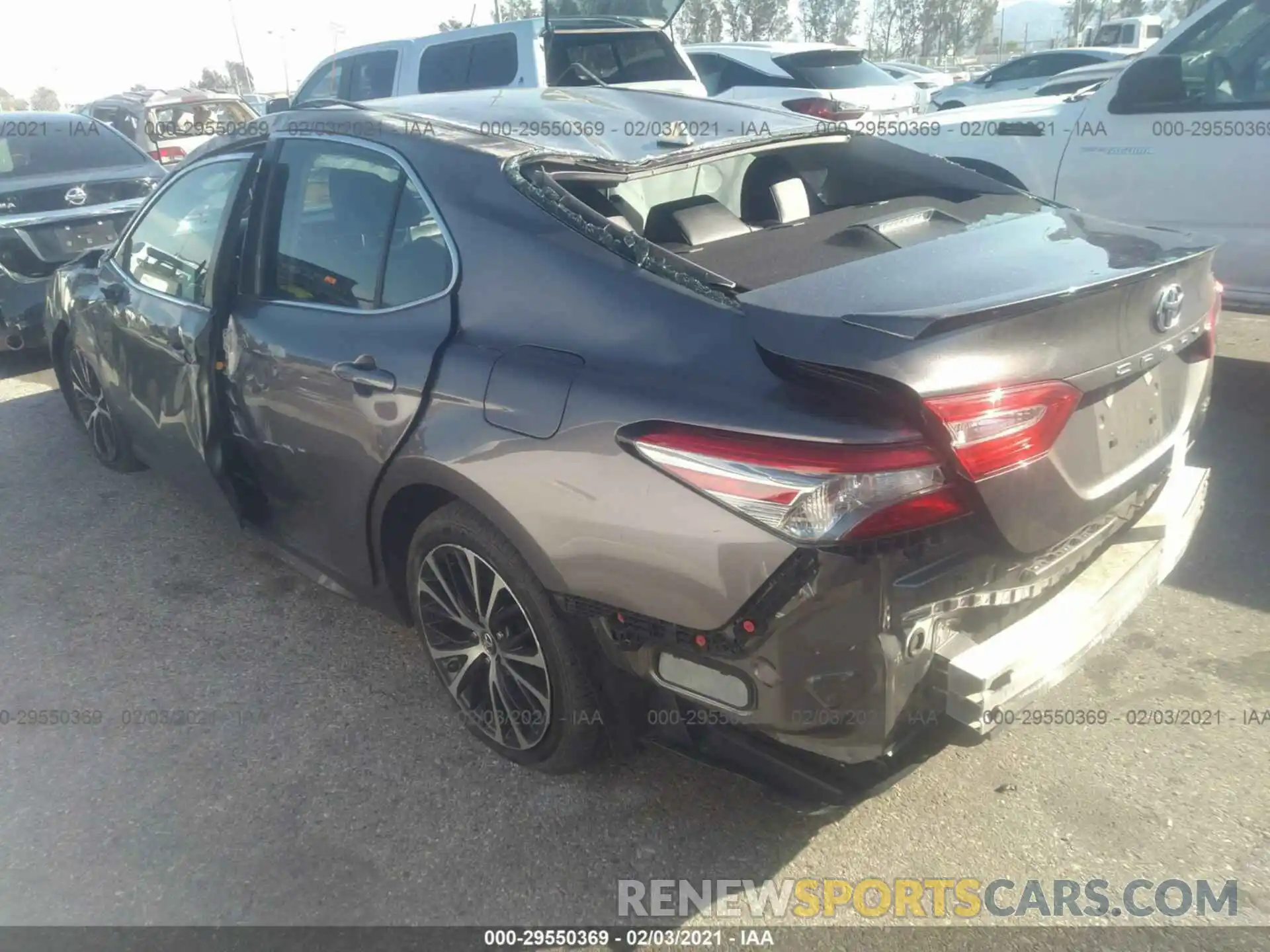 3 Photograph of a damaged car 4T1B11HKXKU706837 TOYOTA CAMRY 2019