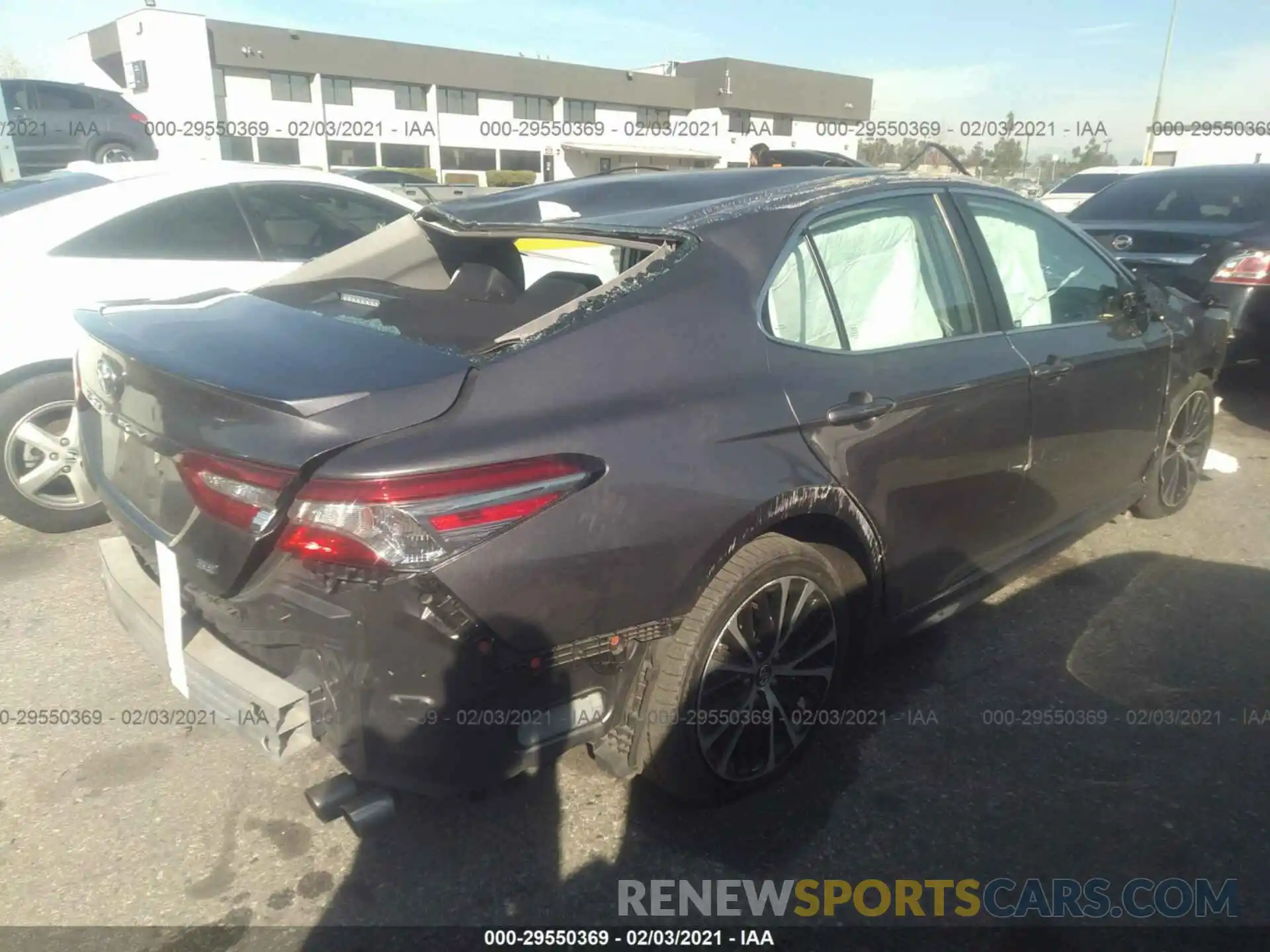 4 Photograph of a damaged car 4T1B11HKXKU706837 TOYOTA CAMRY 2019