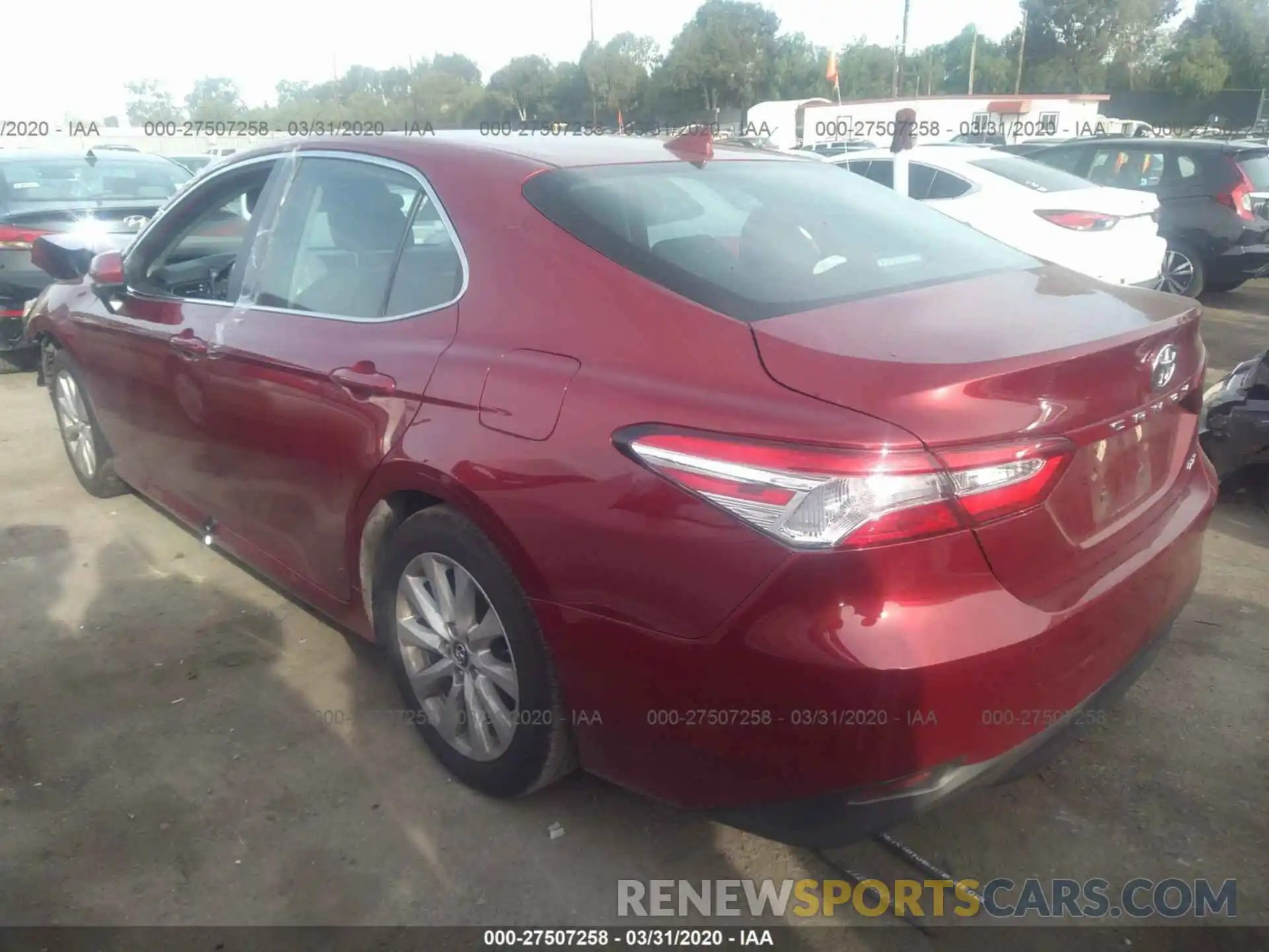 3 Photograph of a damaged car 4T1B11HKXKU709642 TOYOTA CAMRY 2019