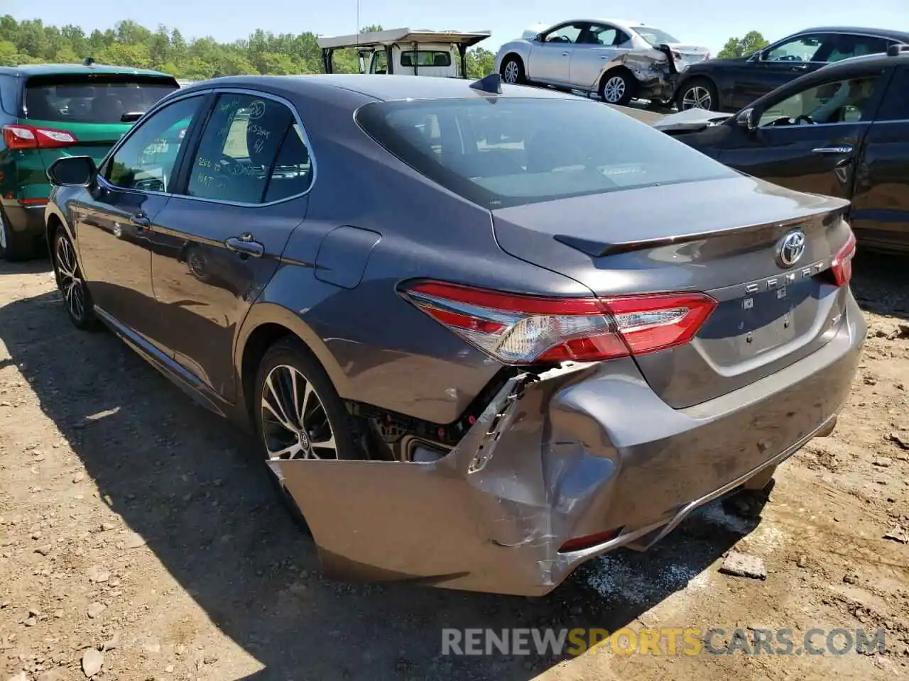 3 Photograph of a damaged car 4T1B11HKXKU710659 TOYOTA CAMRY 2019