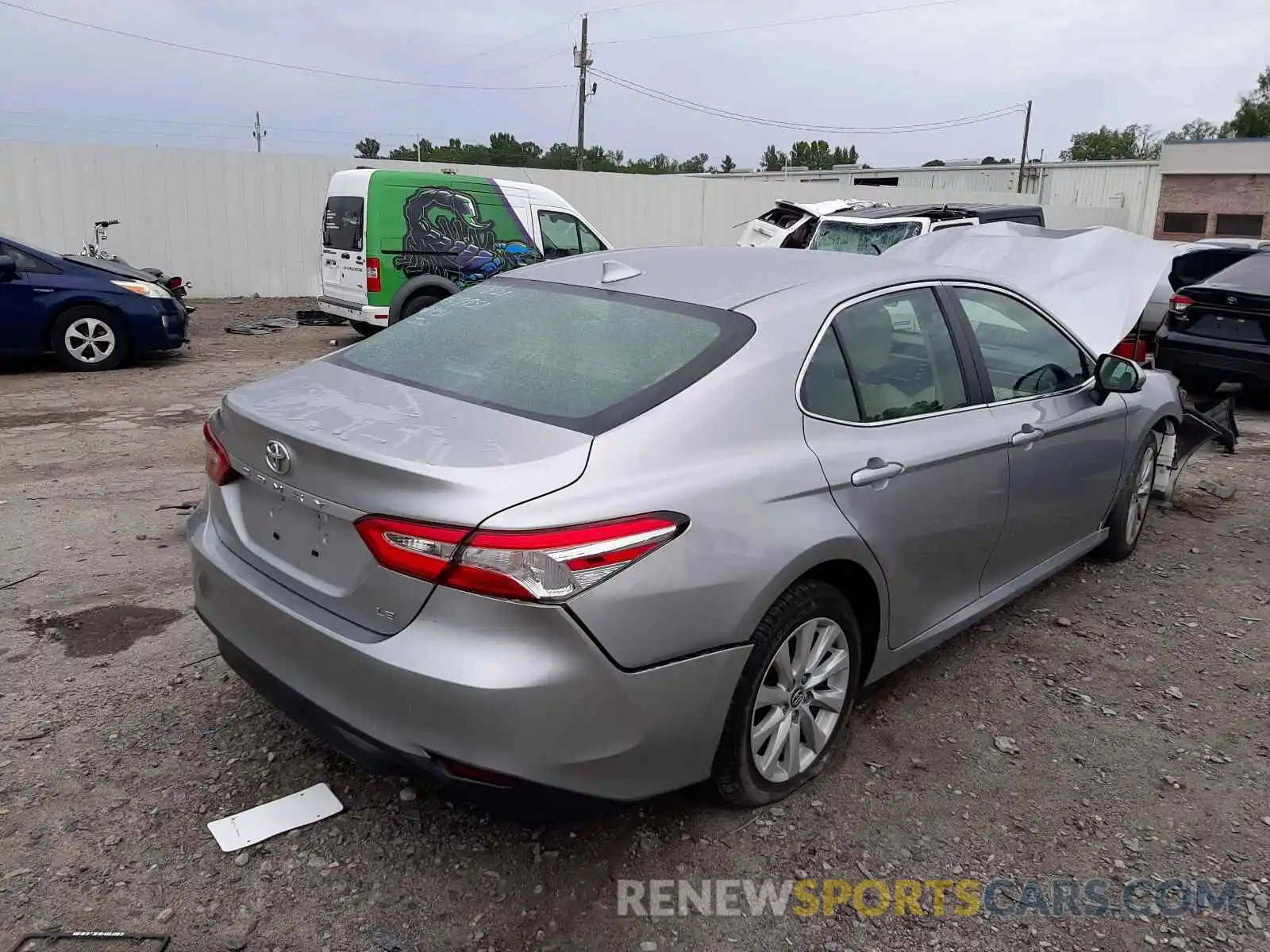 4 Photograph of a damaged car 4T1B11HKXKU710970 TOYOTA CAMRY 2019