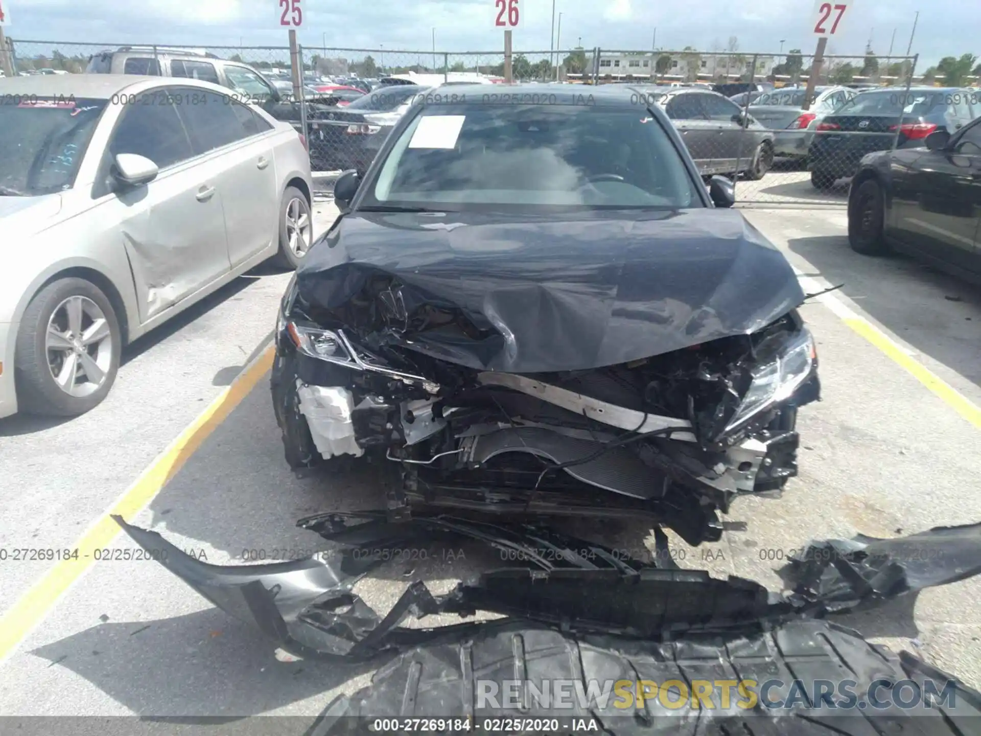 6 Photograph of a damaged car 4T1B11HKXKU711052 TOYOTA CAMRY 2019