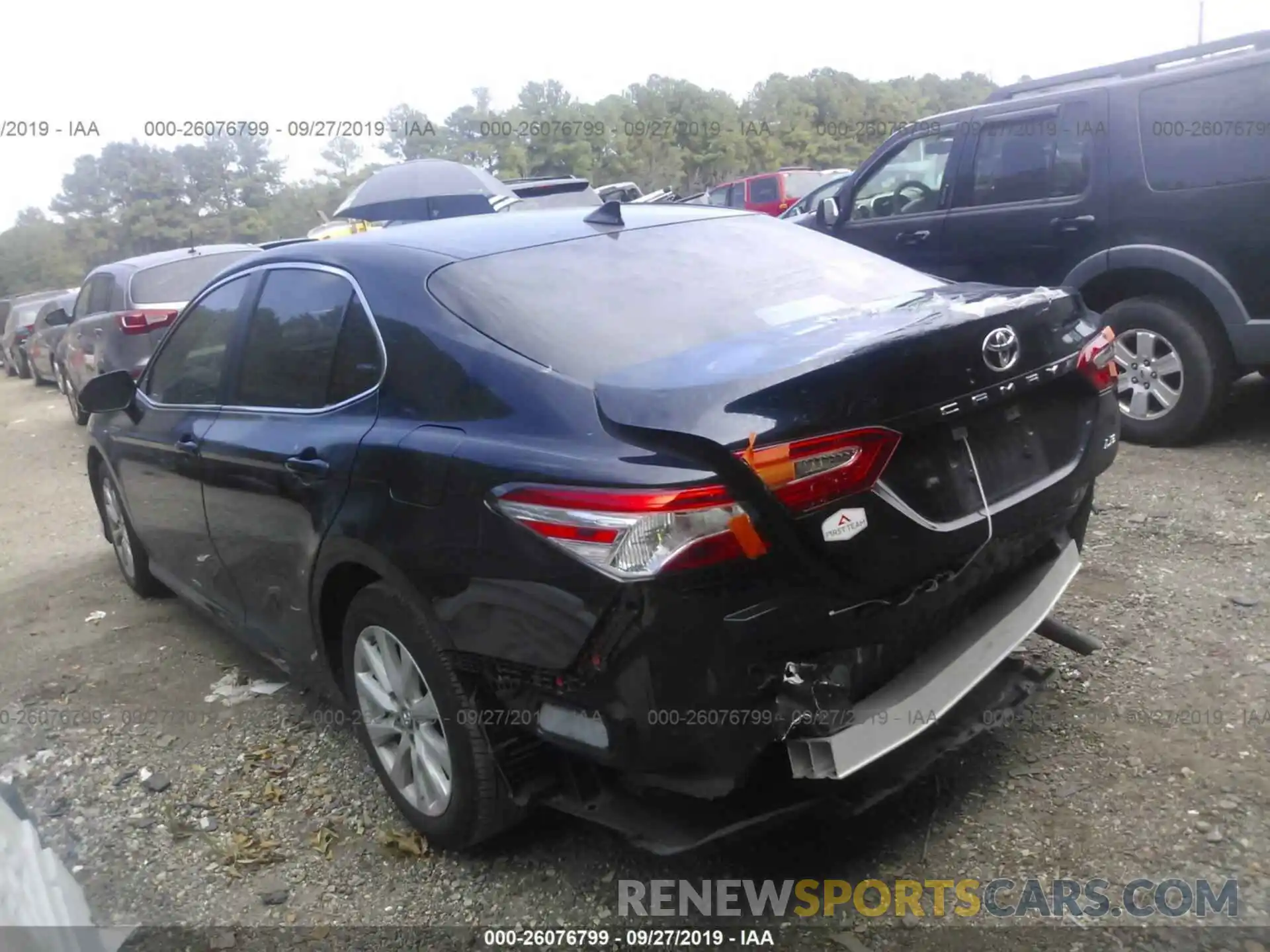 3 Photograph of a damaged car 4T1B11HKXKU711293 TOYOTA CAMRY 2019