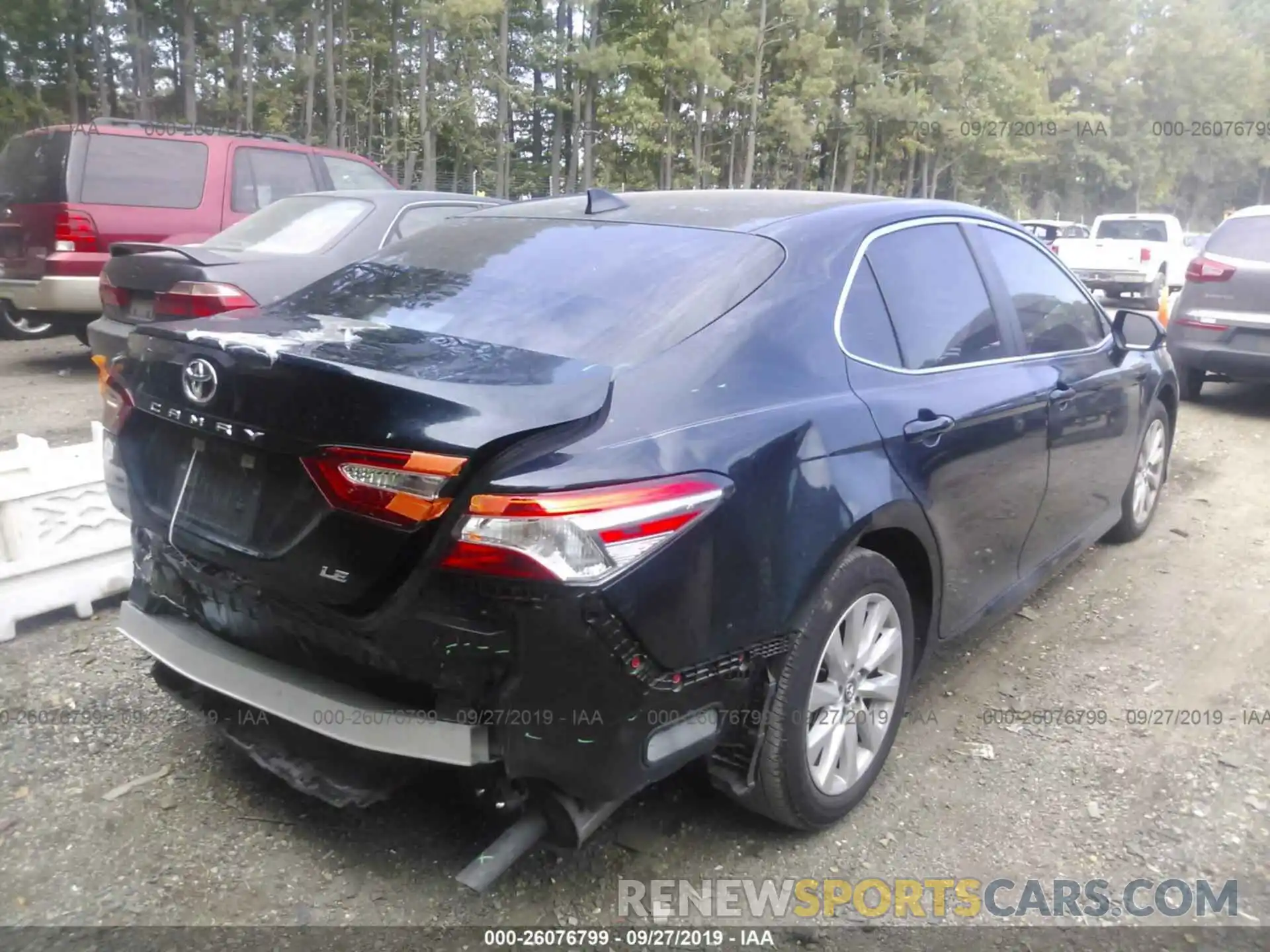 4 Photograph of a damaged car 4T1B11HKXKU711293 TOYOTA CAMRY 2019