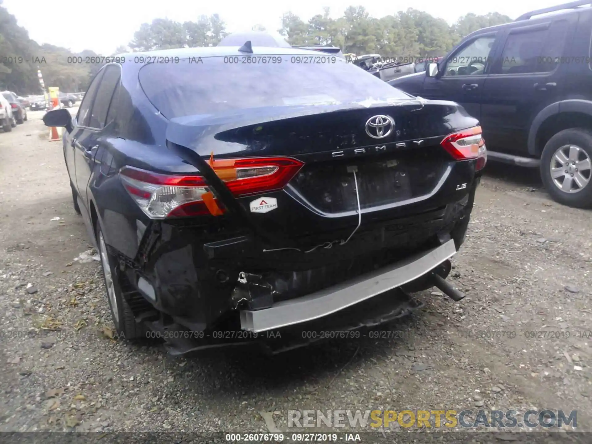 6 Photograph of a damaged car 4T1B11HKXKU711293 TOYOTA CAMRY 2019