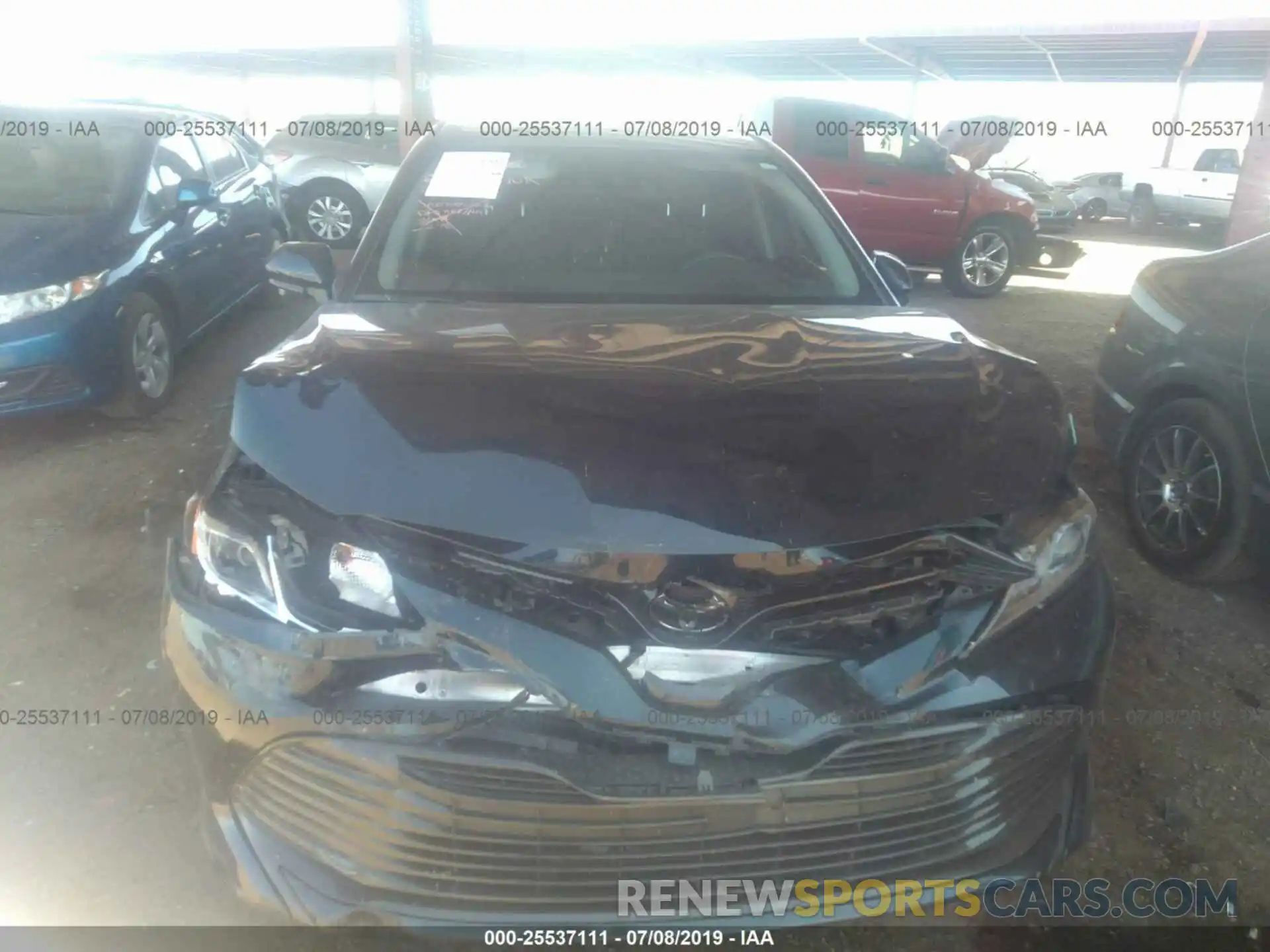 6 Photograph of a damaged car 4T1B11HKXKU712248 TOYOTA CAMRY 2019