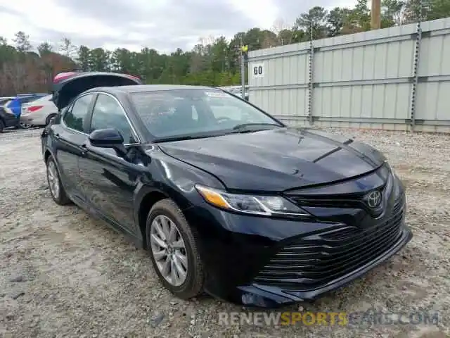 1 Photograph of a damaged car 4T1B11HKXKU712637 TOYOTA CAMRY 2019